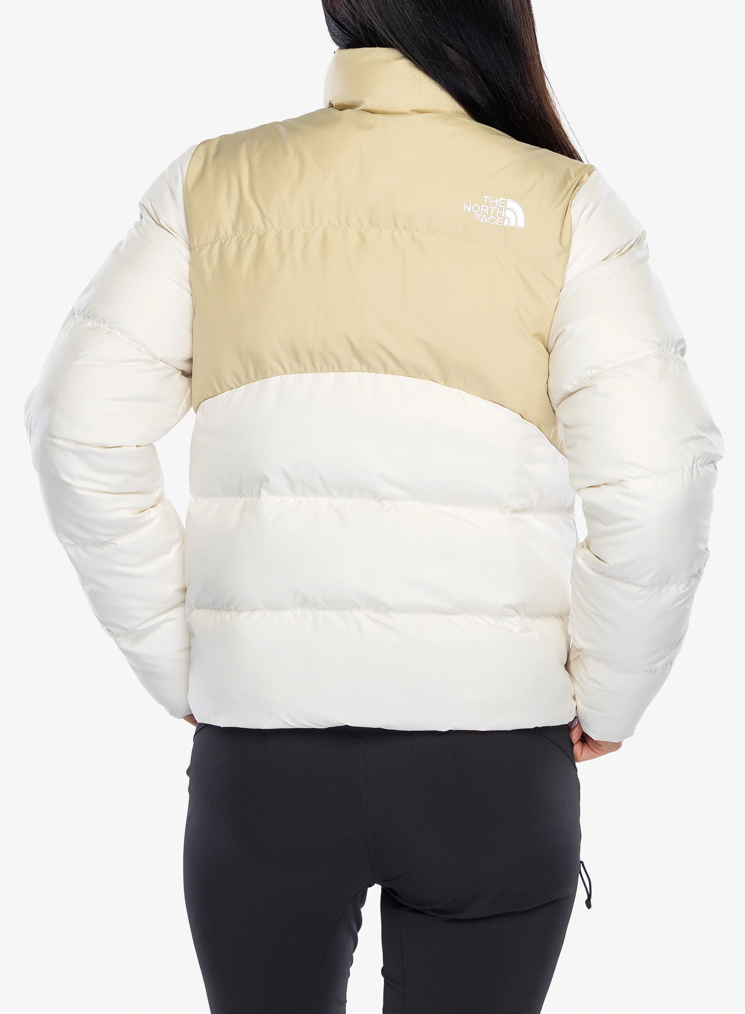 Dámská zimní bunda The North Face Saikuru Jacket - gravel/white dune