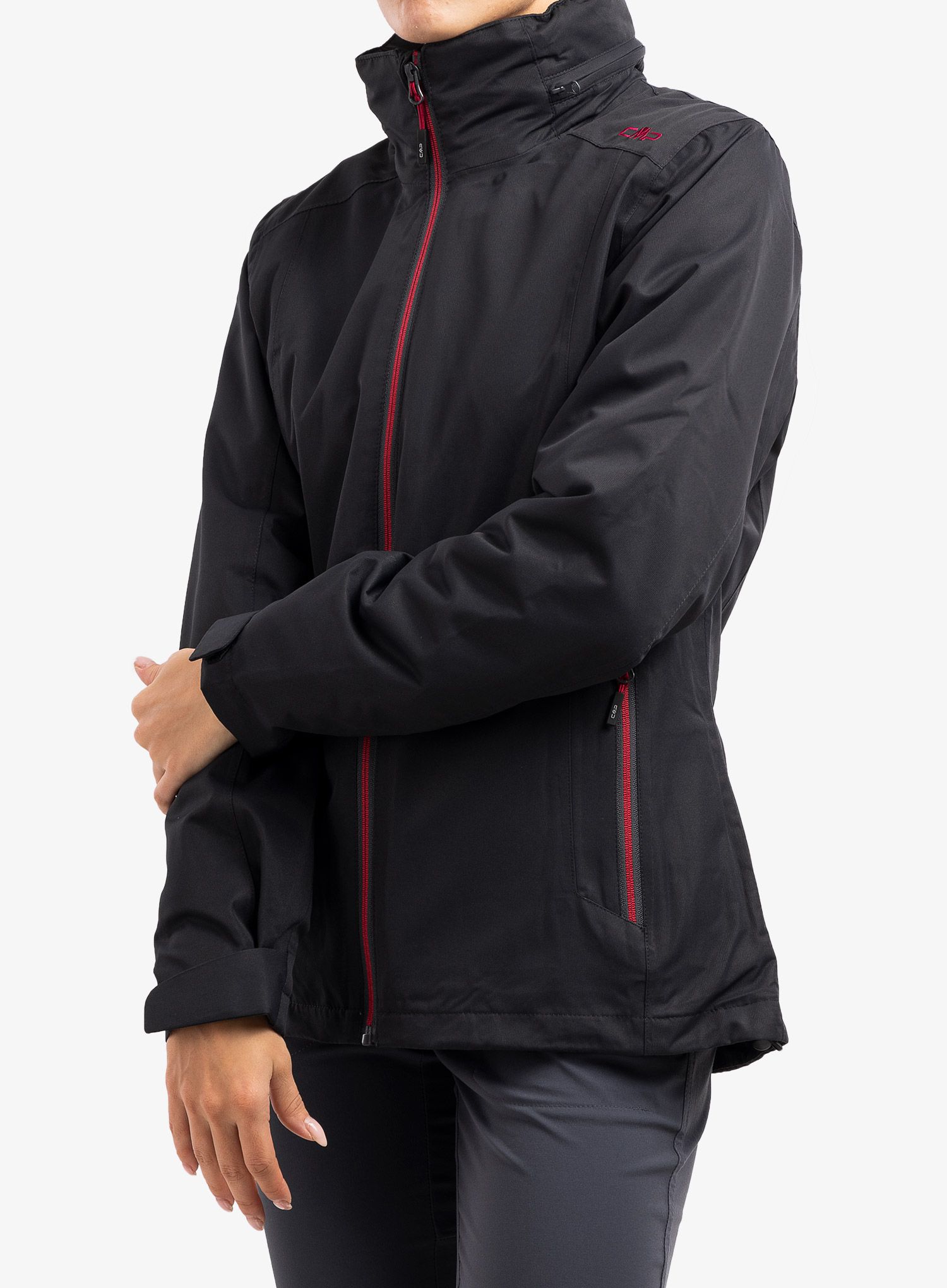 Bunda 3v1 dámská CMP Gloria Jacket - antracite