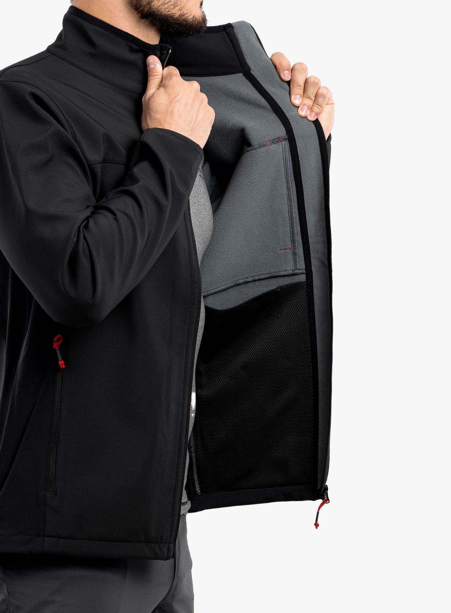 Bunda Berghaus Ghlas 2.0 Softshell JKT - black/black