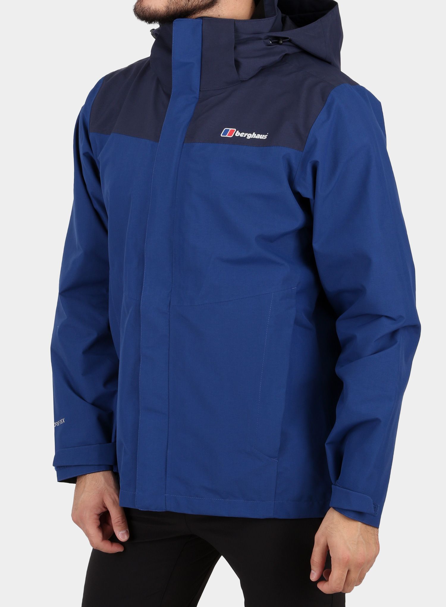 Bunda do deště Berghaus Hillwalker InterActive Jacket - deep water