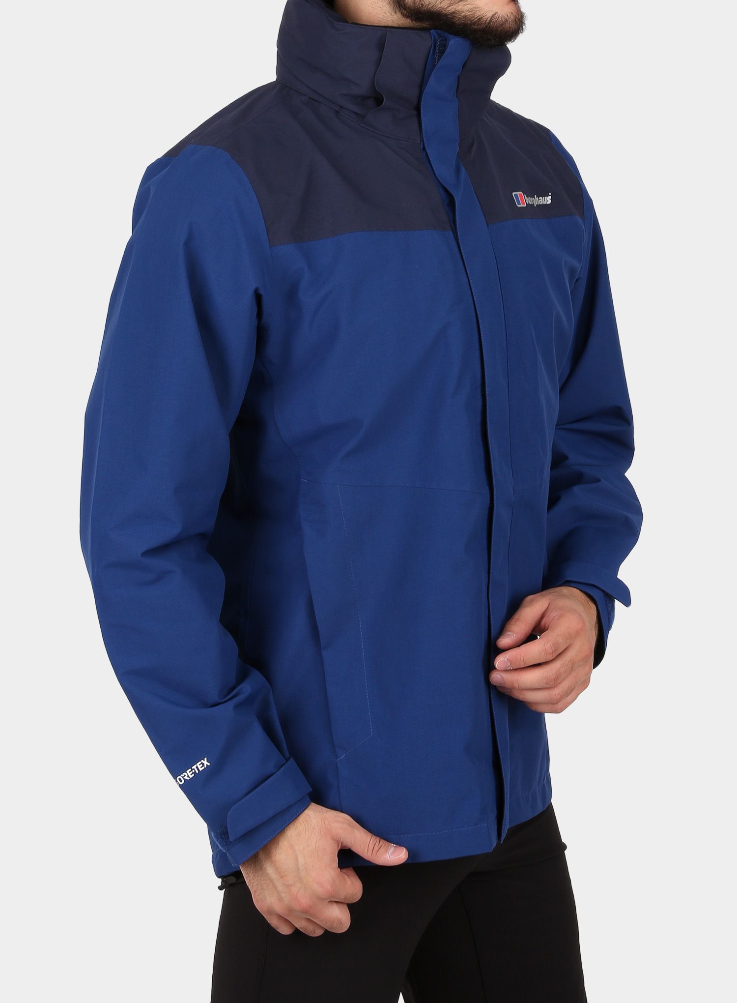 Bunda do deště Berghaus Hillwalker InterActive Jacket - deep water