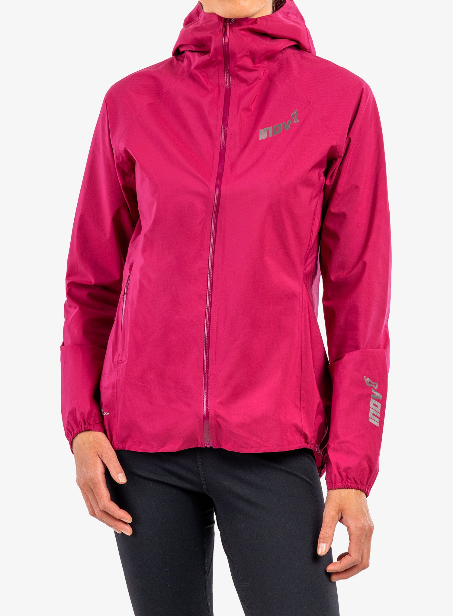 Dámská běžecká bunda Inov-8 Stormshell FZ - pink