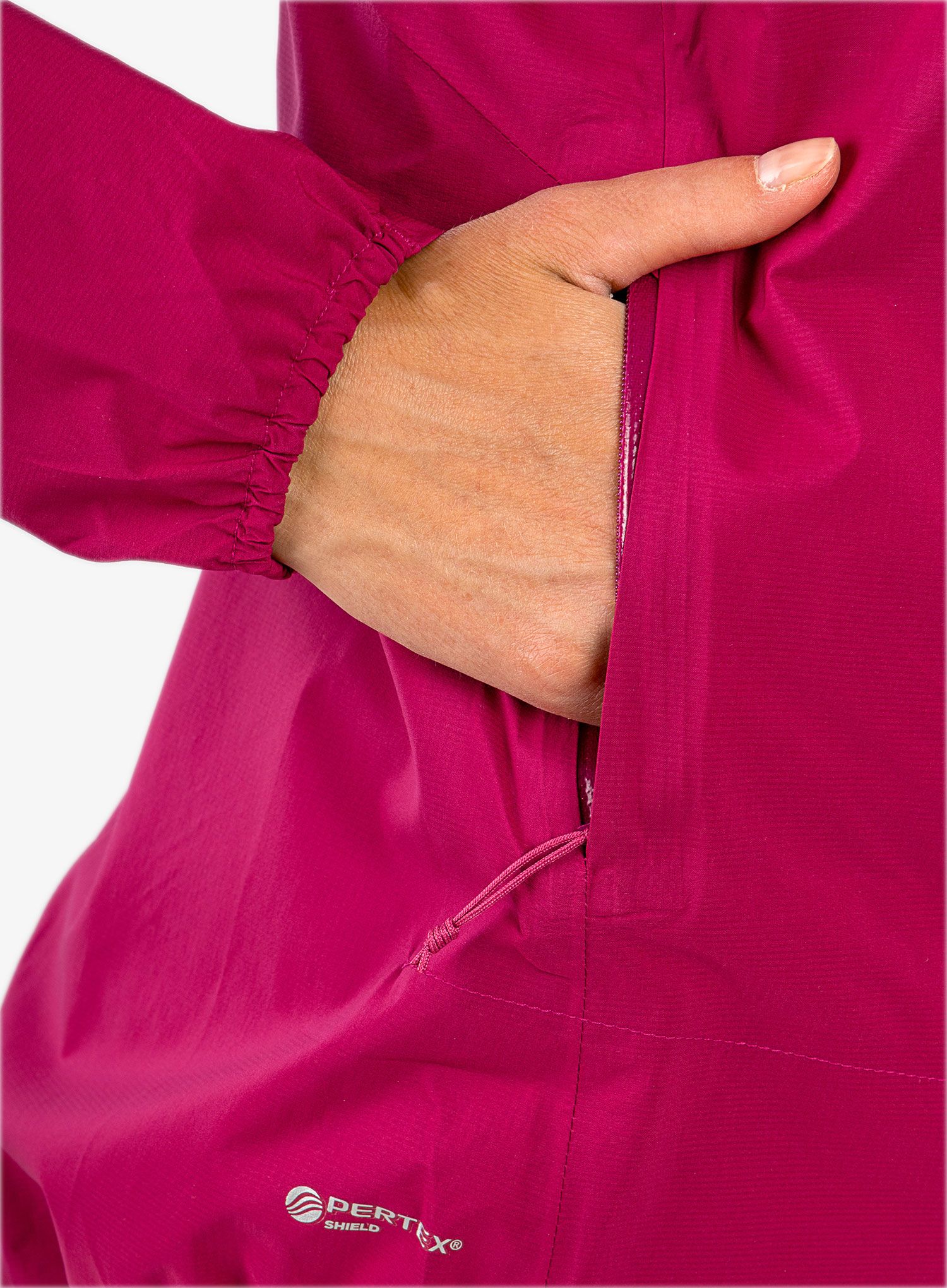 Dámská běžecká bunda Inov-8 Stormshell FZ - pink