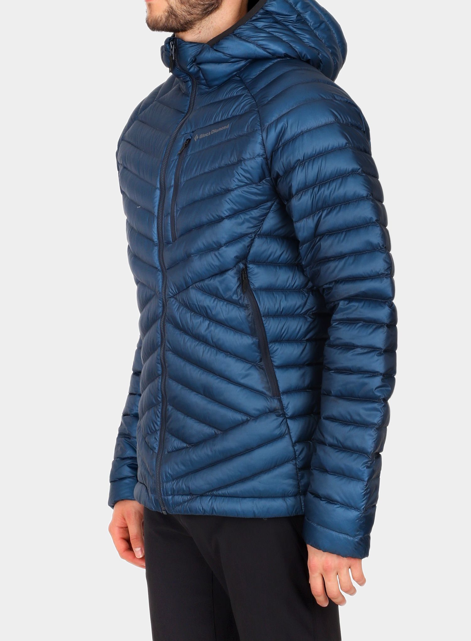 Bunda Black Diamond Approach Down Hoody - astral blue