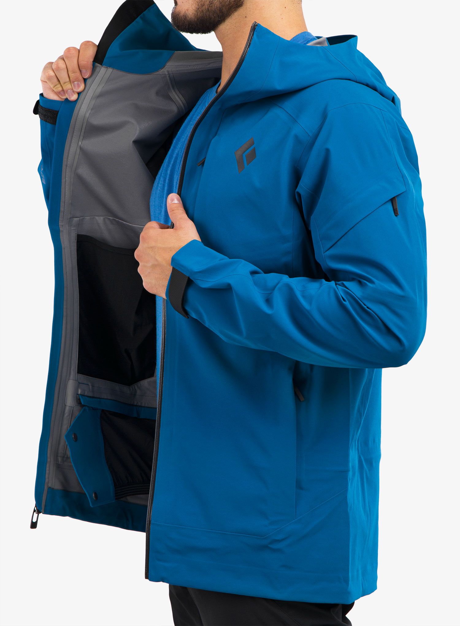 Bunda Black Diamond Recon Stretch Ski Shell - kingfisher