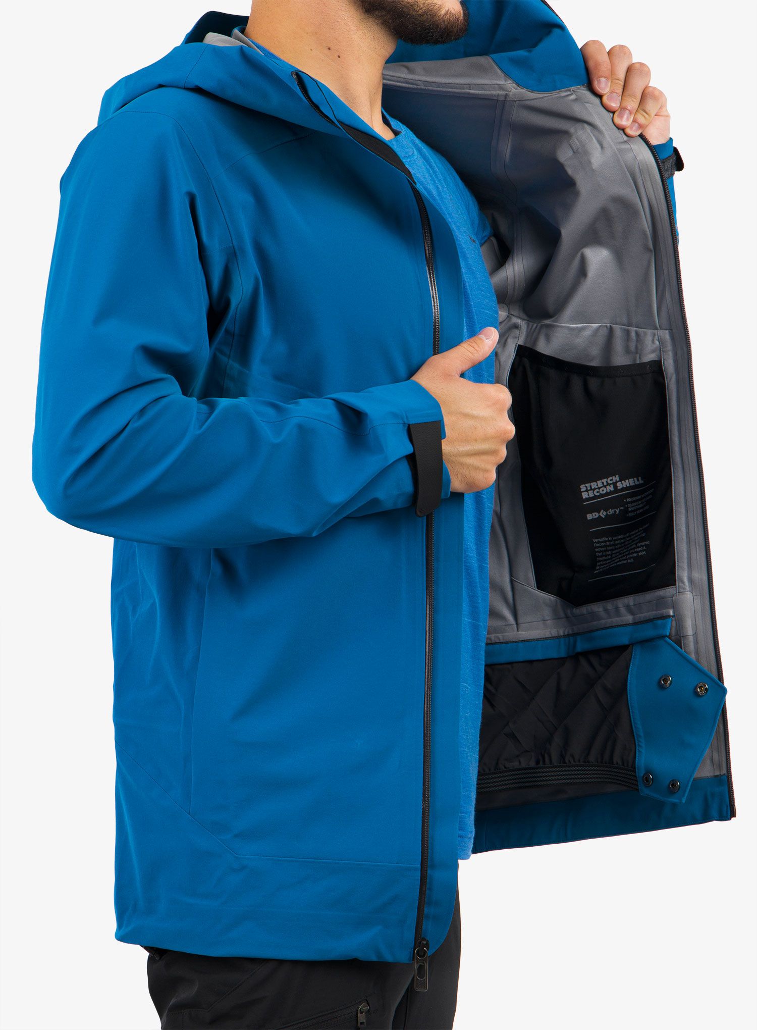 Bunda Black Diamond Recon Stretch Ski Shell - kingfisher