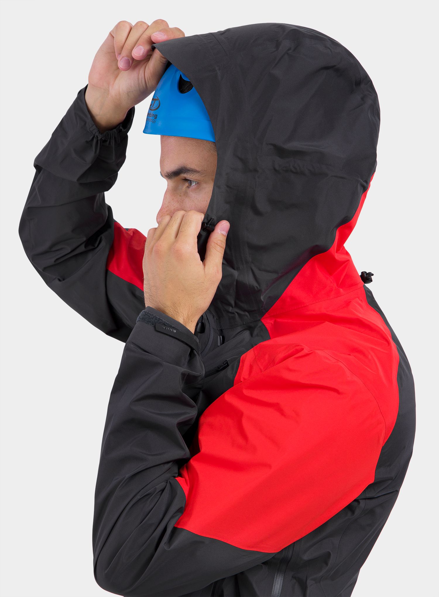 Bunda nepromokavá BlackYak Zebu Jacket - fiery red
