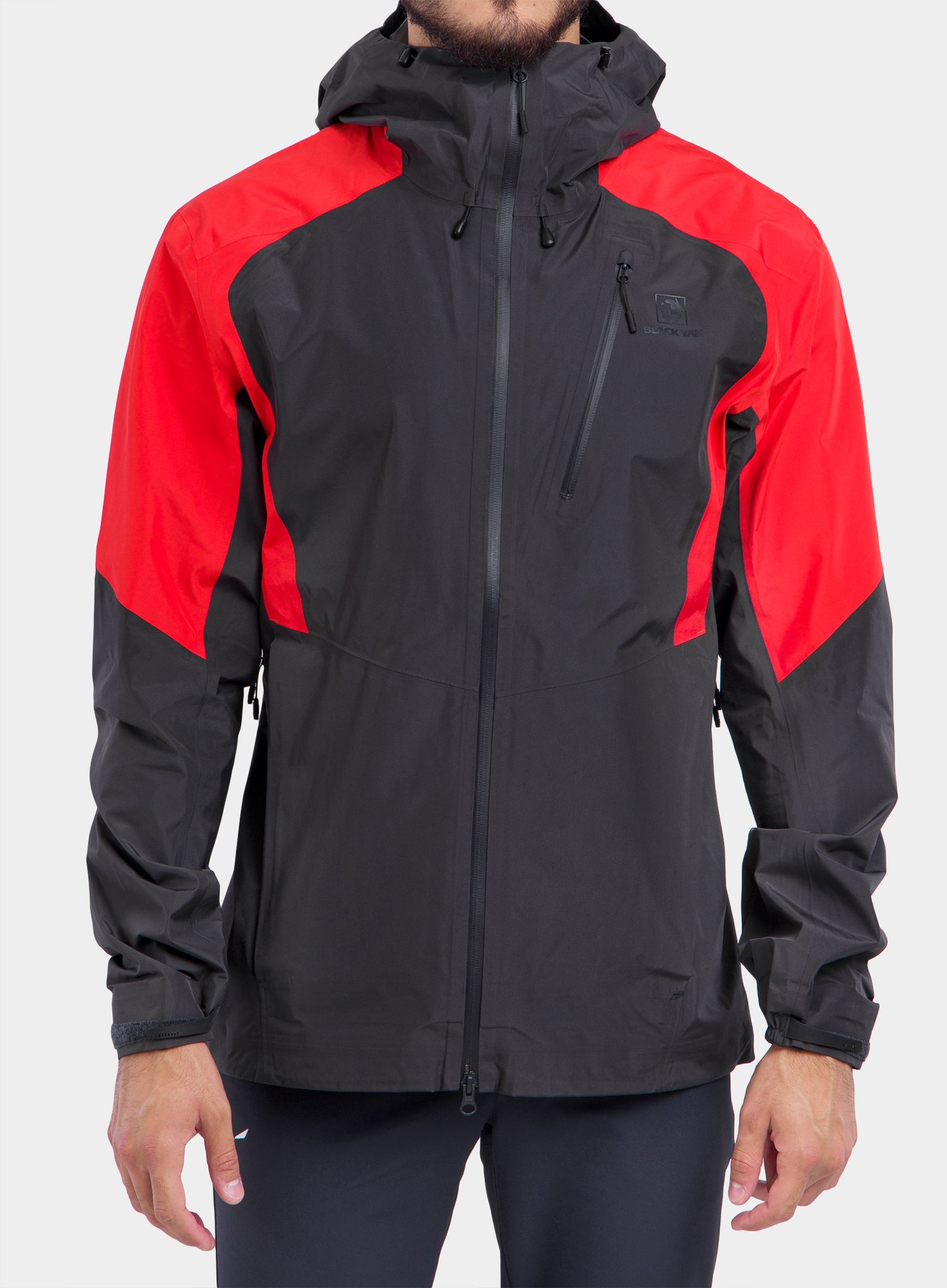 Bunda nepromokavá BlackYak Zebu Jacket - fiery red