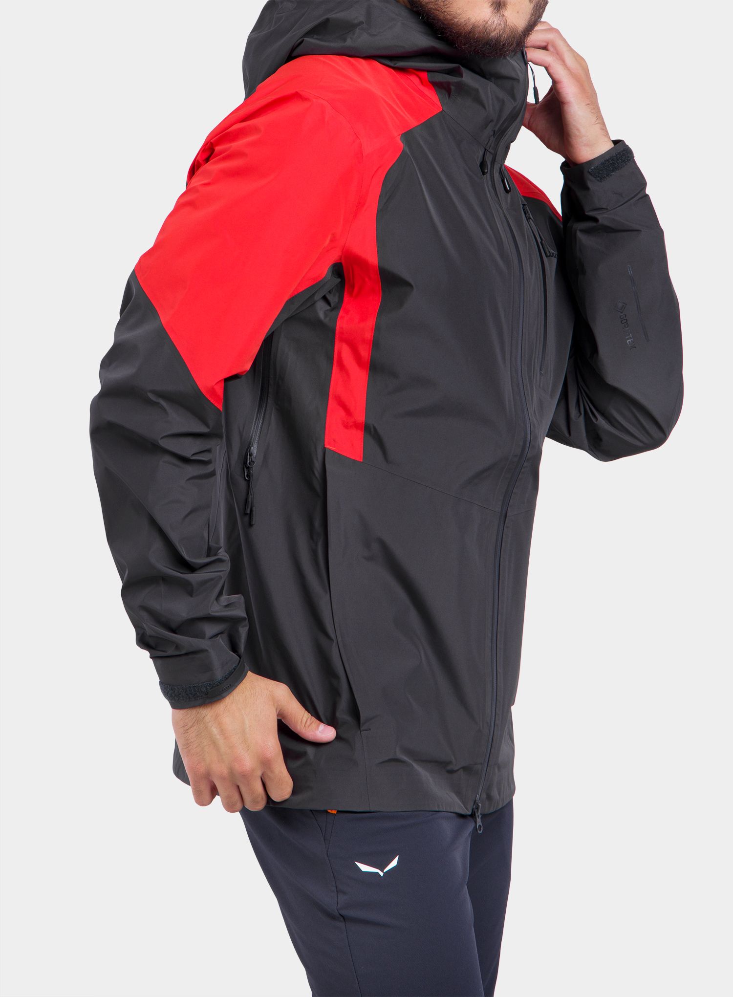 Bunda nepromokavá BlackYak Zebu Jacket - fiery red