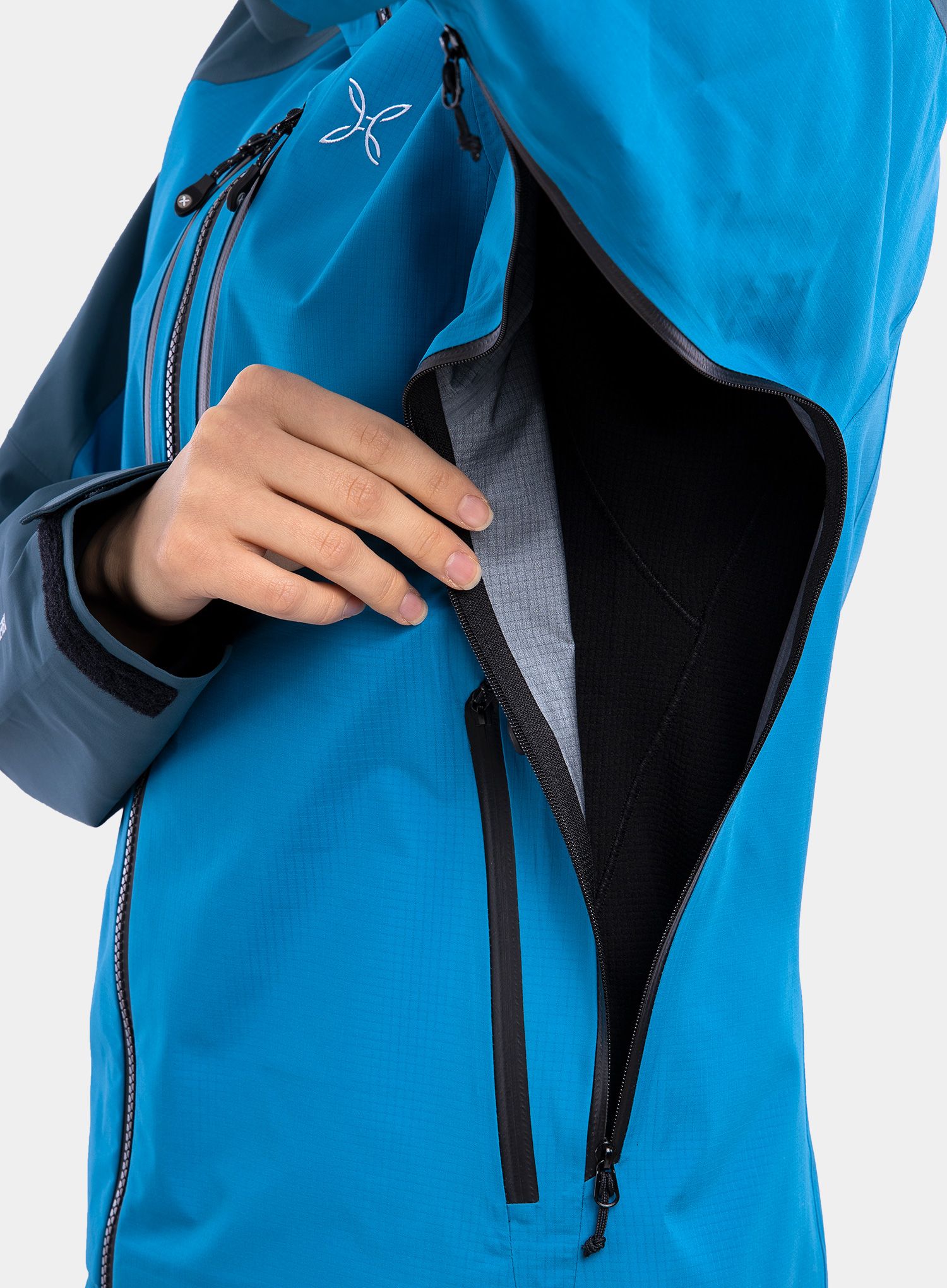 Dámská bunda Montura Cosmo Pro Jacket - teal blue/powder blue