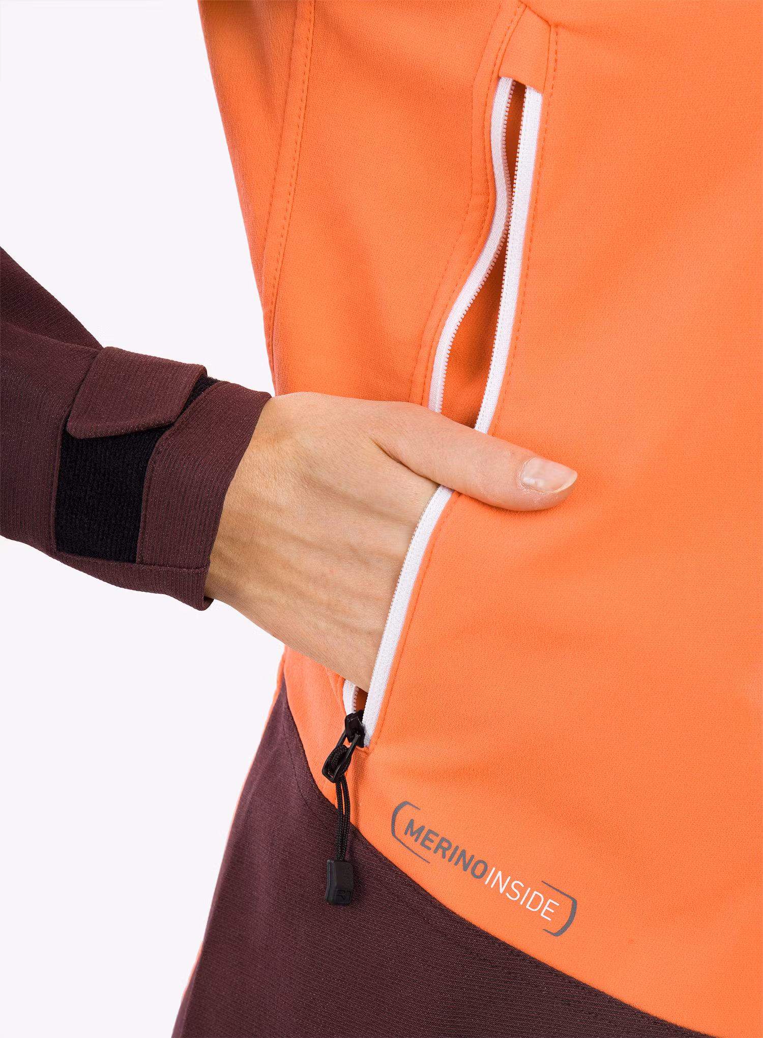 Dámská bunda Ortovox Westalpen Softshell Jacket - coral