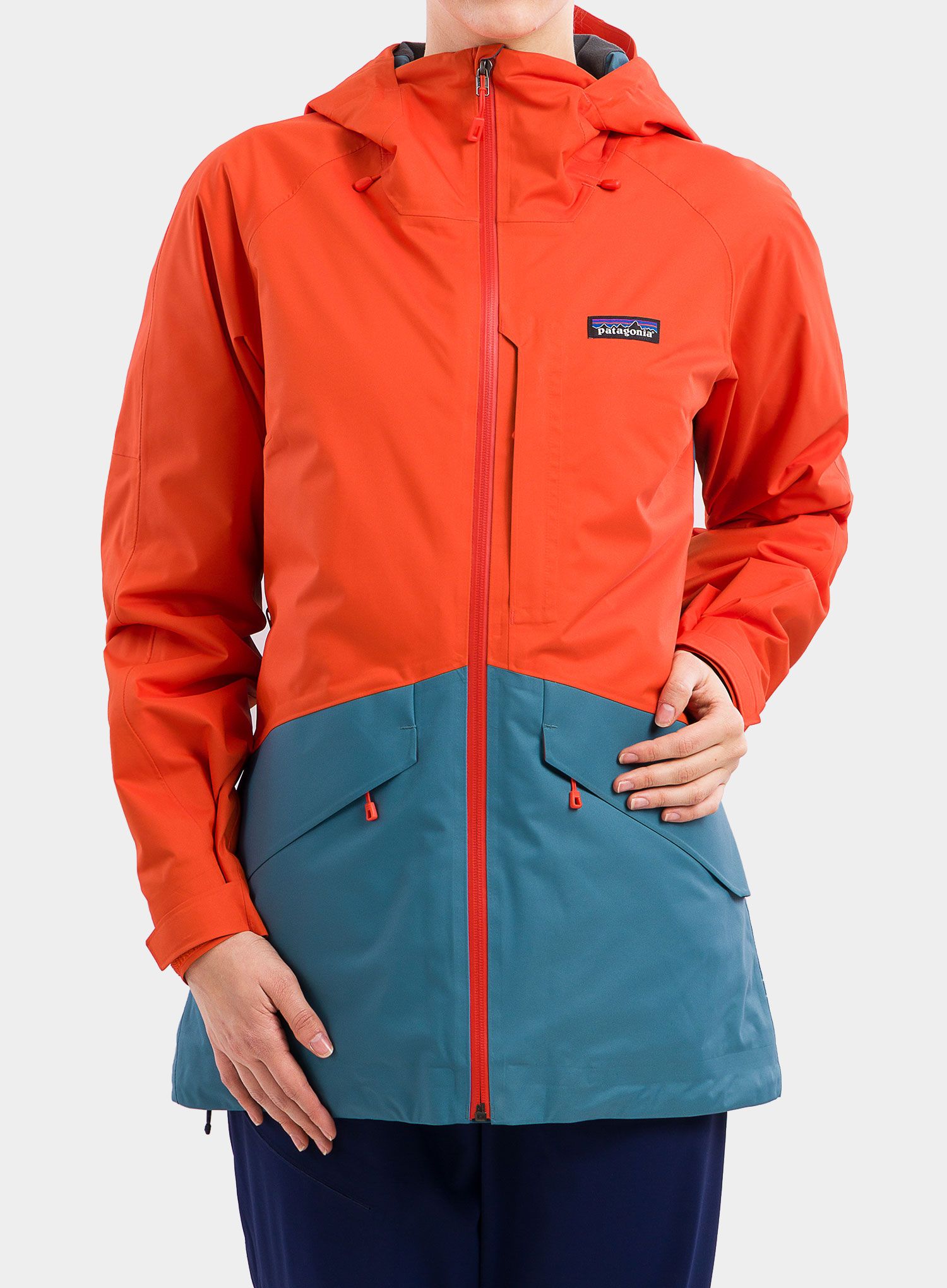 Dámská lyžařská bunda Patagonia Insulated Snowbelle Jacket - red