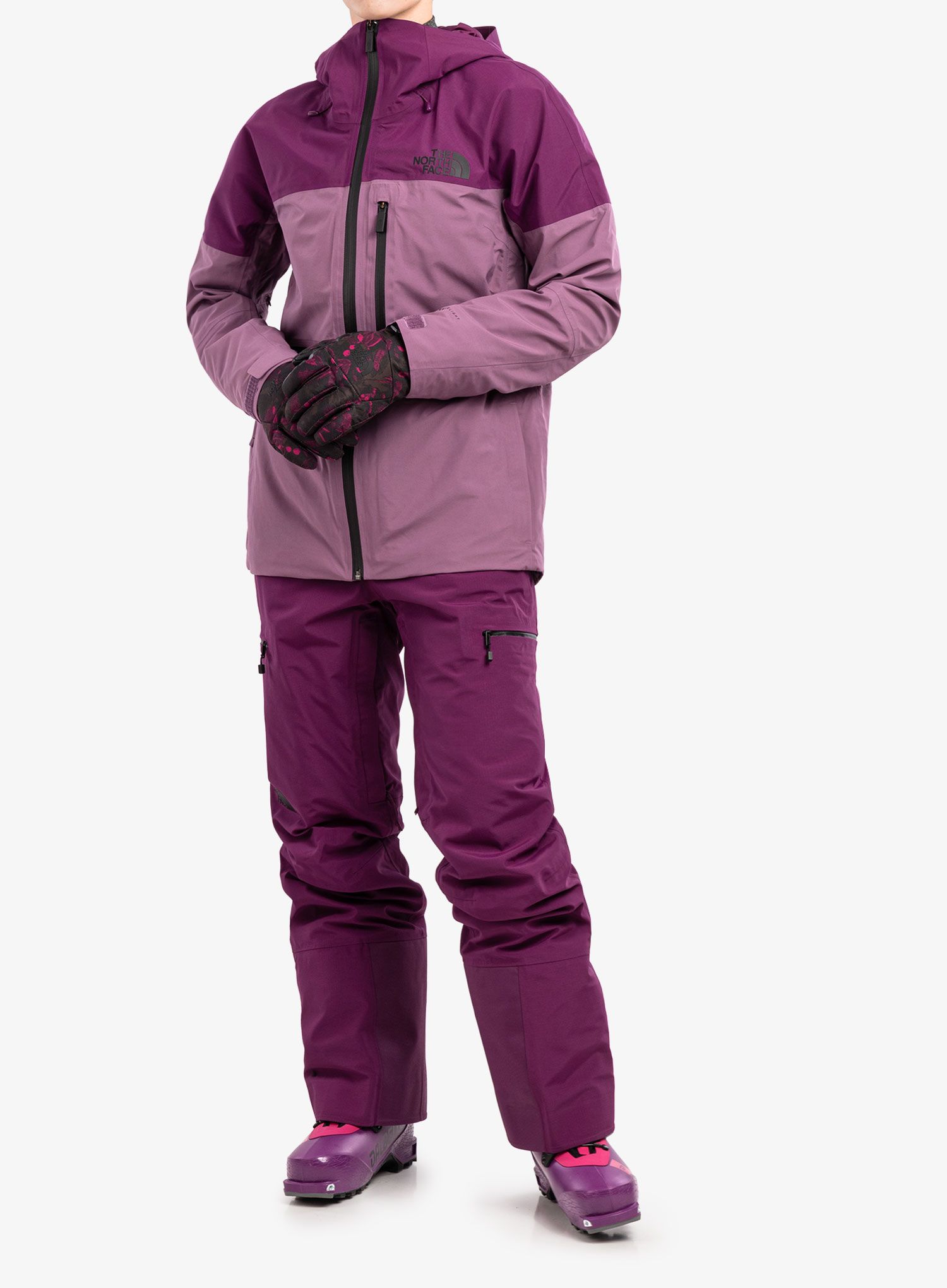 Dámská bunda The North Face Powderflo FUTURELIGHT Jacket - purple