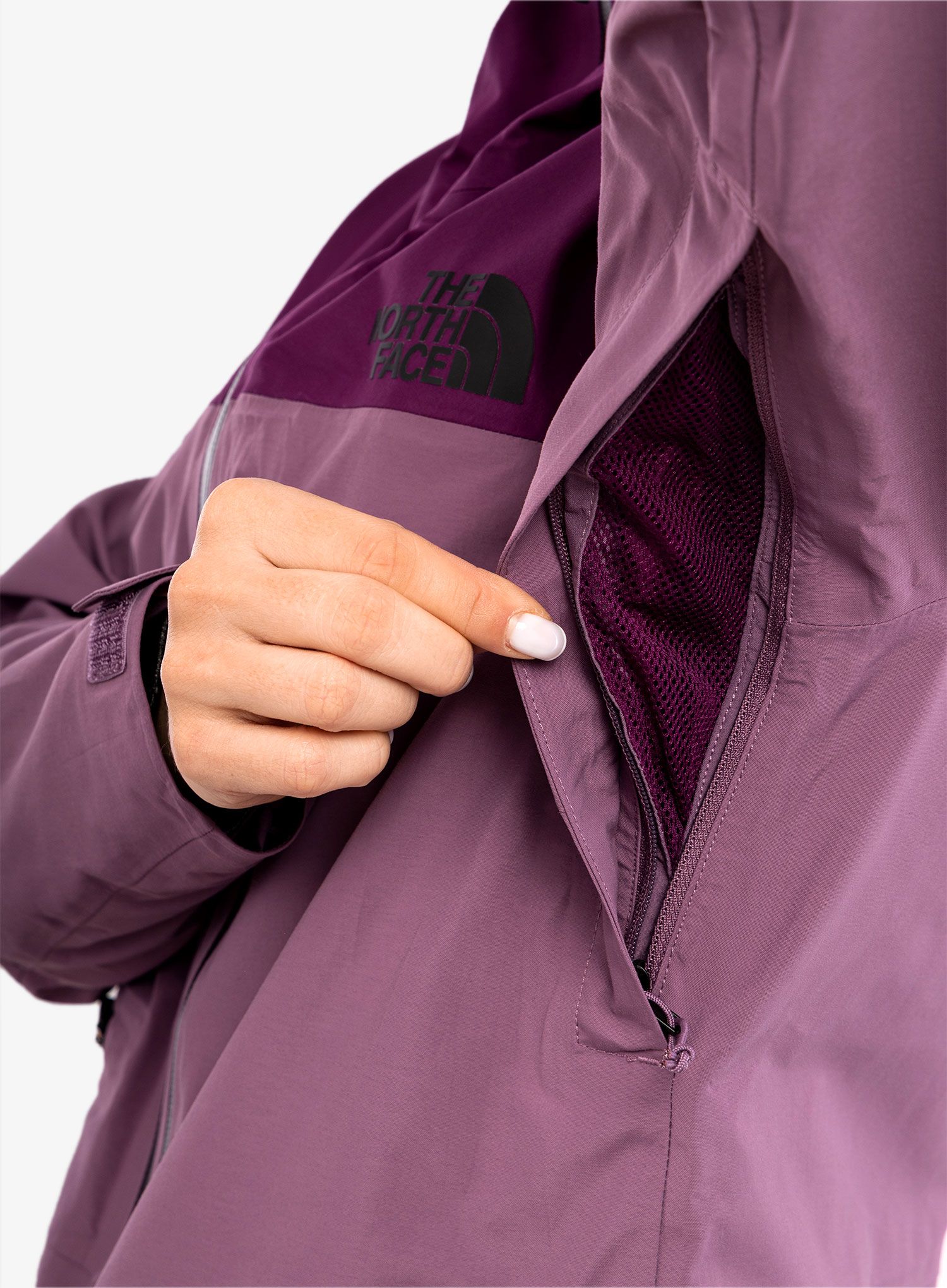 Dámská bunda The North Face Powderflo FUTURELIGHT Jacket - purple