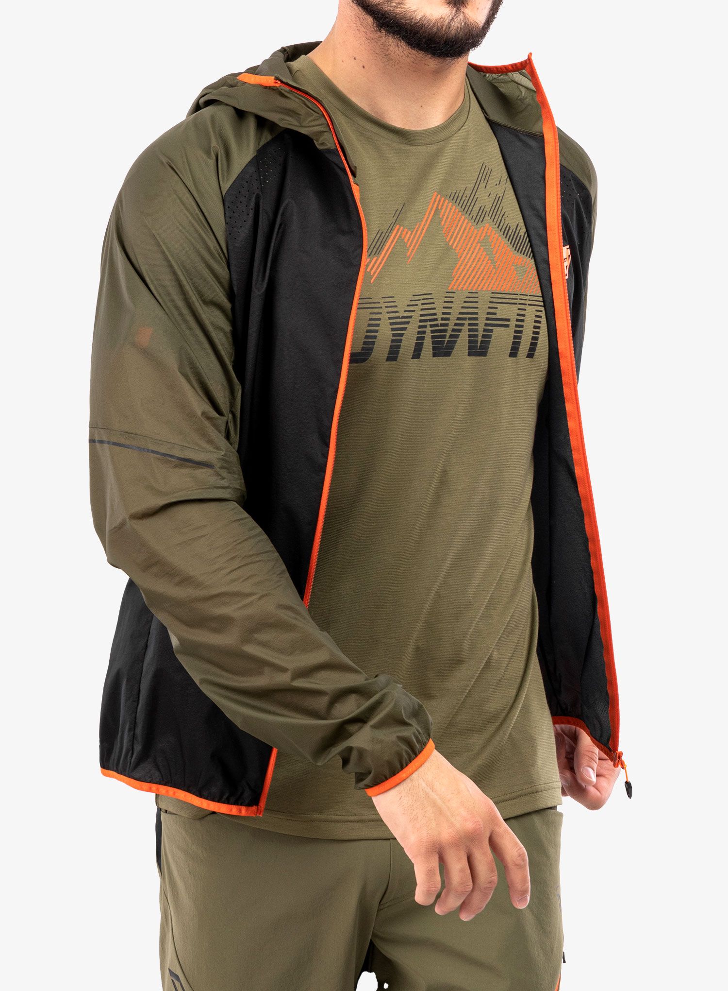 Běžecká bunda Dynafit Alpine Wind Jacket - winter moss