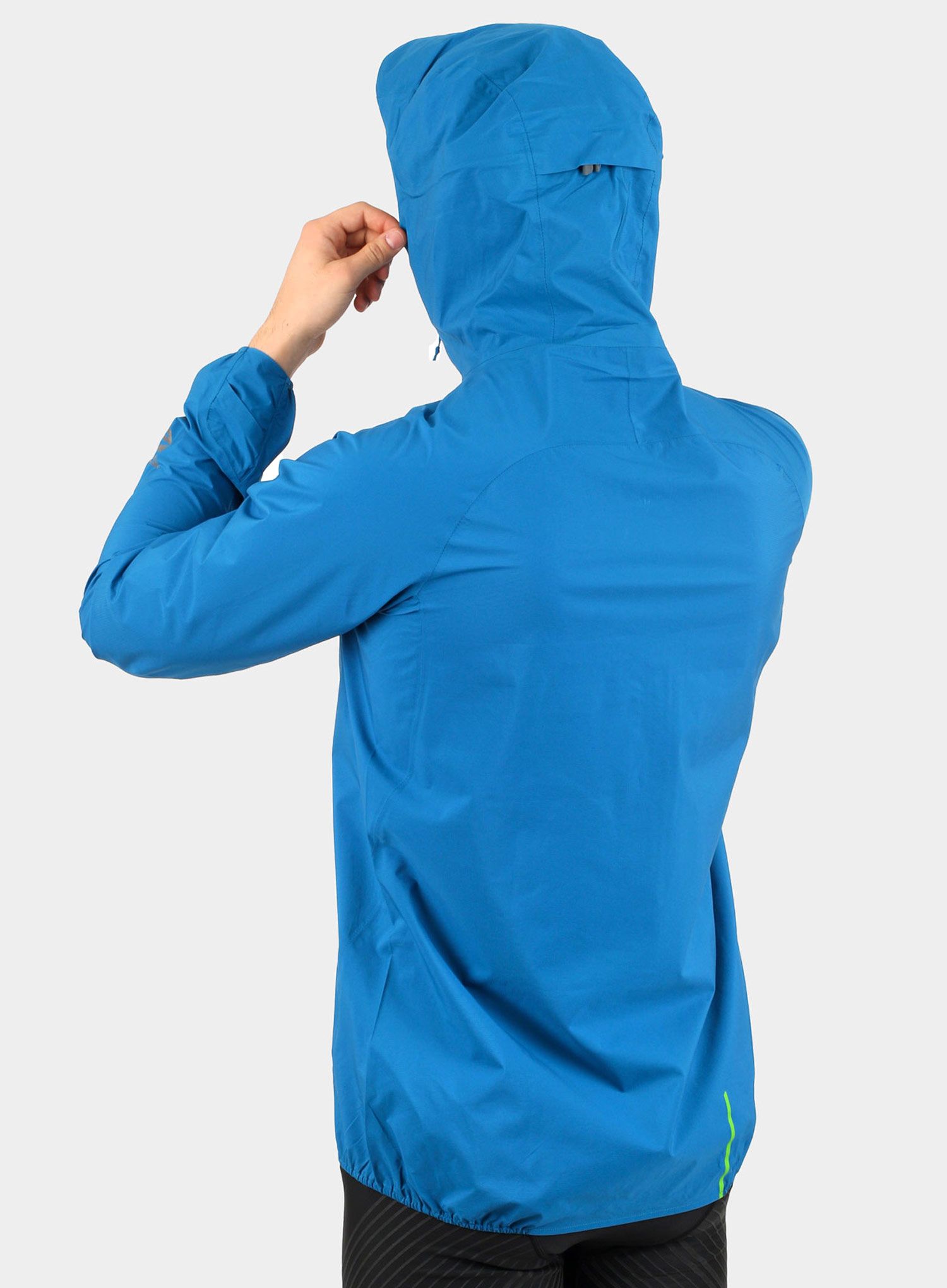 Běžecká bunda Inov-8 Stormshell Full-Zip - blue
