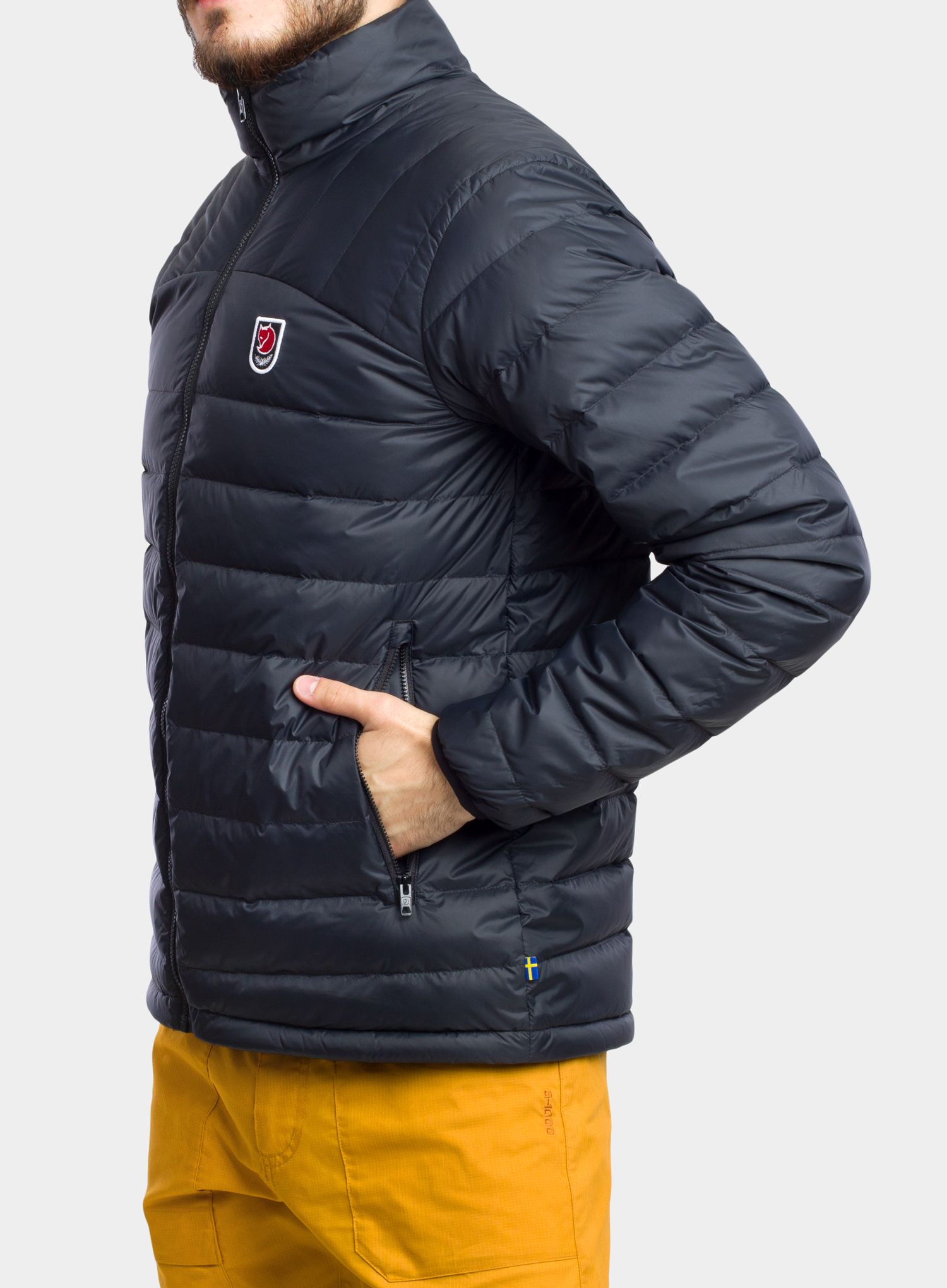 Péřová bunda Fjallraven Expedition Pack Down Jacket - black