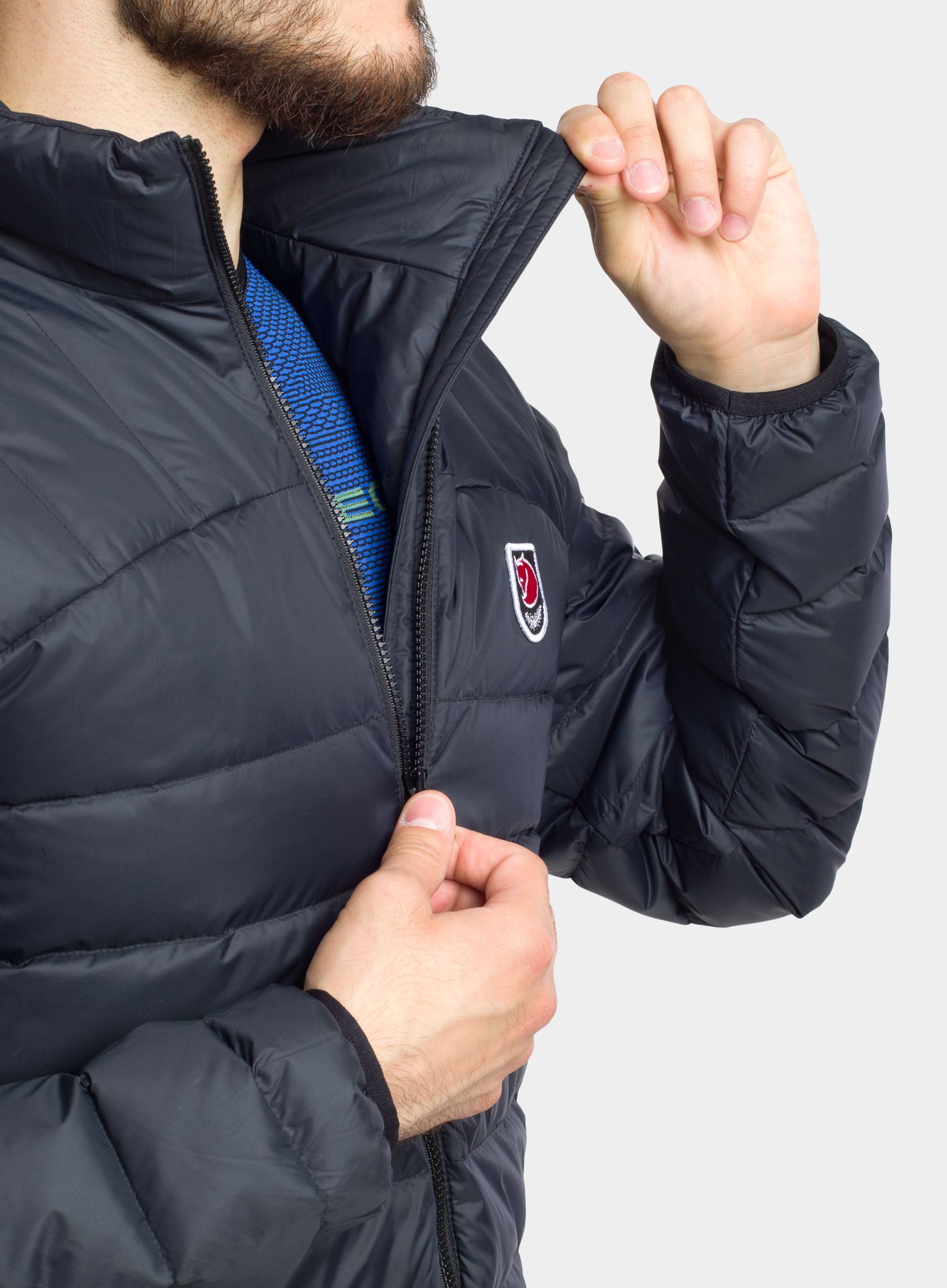 Péřová bunda Fjallraven Expedition Pack Down Jacket - black