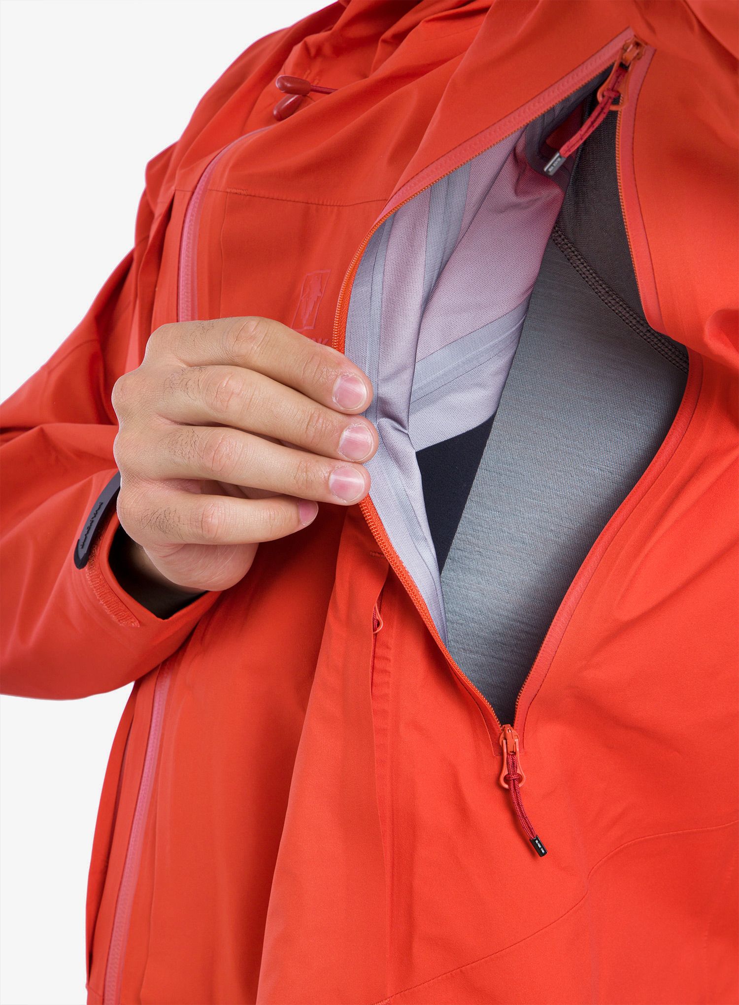 Bunda GORE-TEX BlackYak Brangus Jacket - fiery red