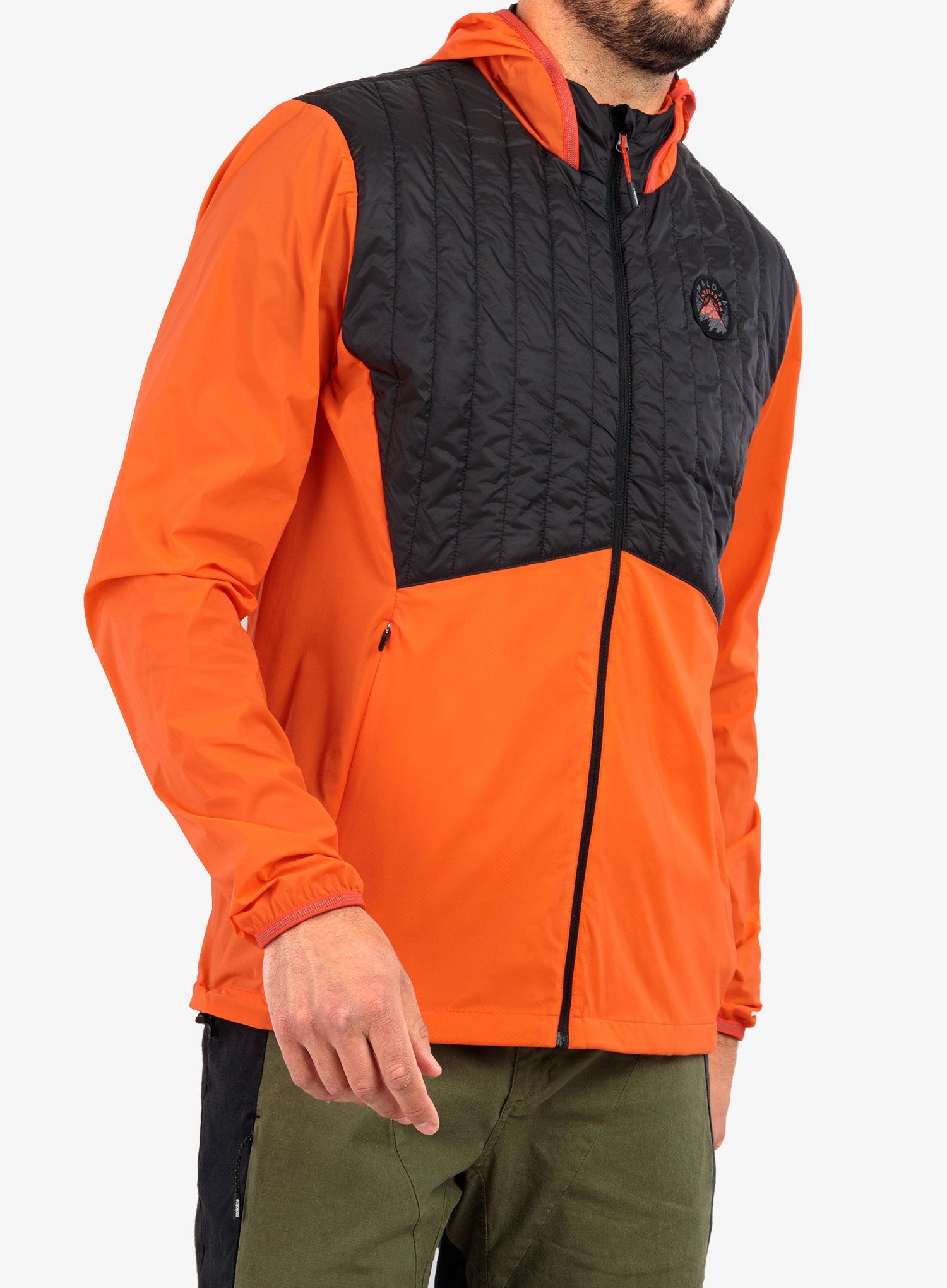 Hybridní bunda Maloja Fichte - glow multi