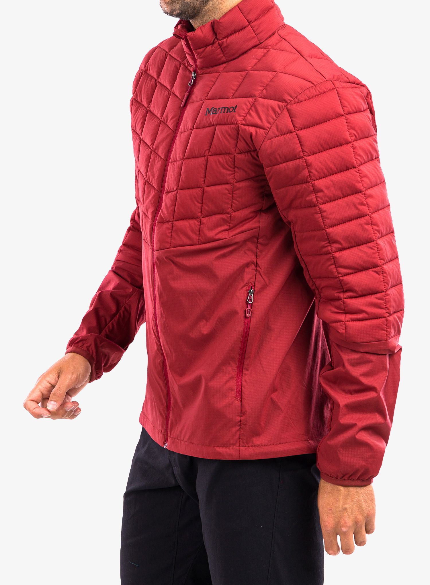 Bunda Marmot Featherless Hybrid Jacket - brick