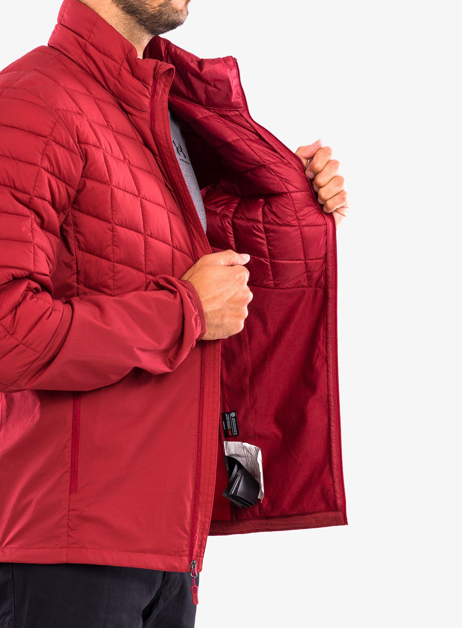 Bunda Marmot Featherless Hybrid Jacket - brick