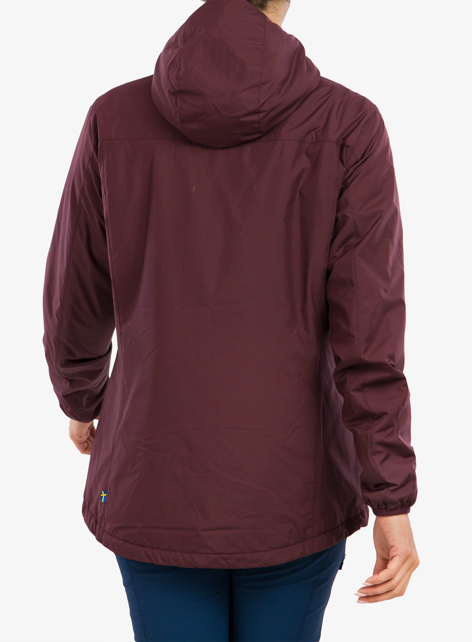 Dámská izolovaná bunda Fjallraven Keb Wool Padded Jacket - port