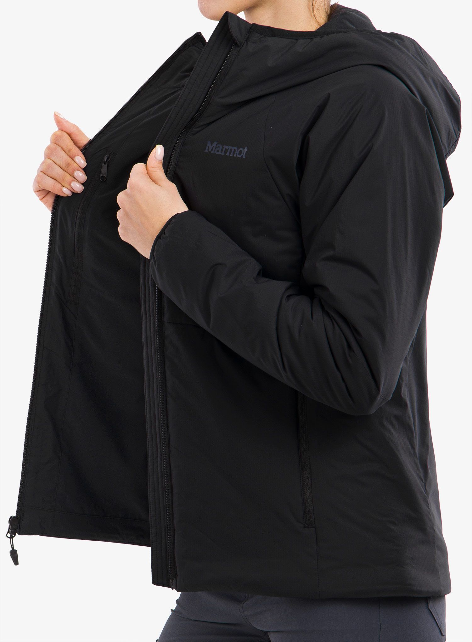 Dámská bunda Marmot Novus Hoody - black