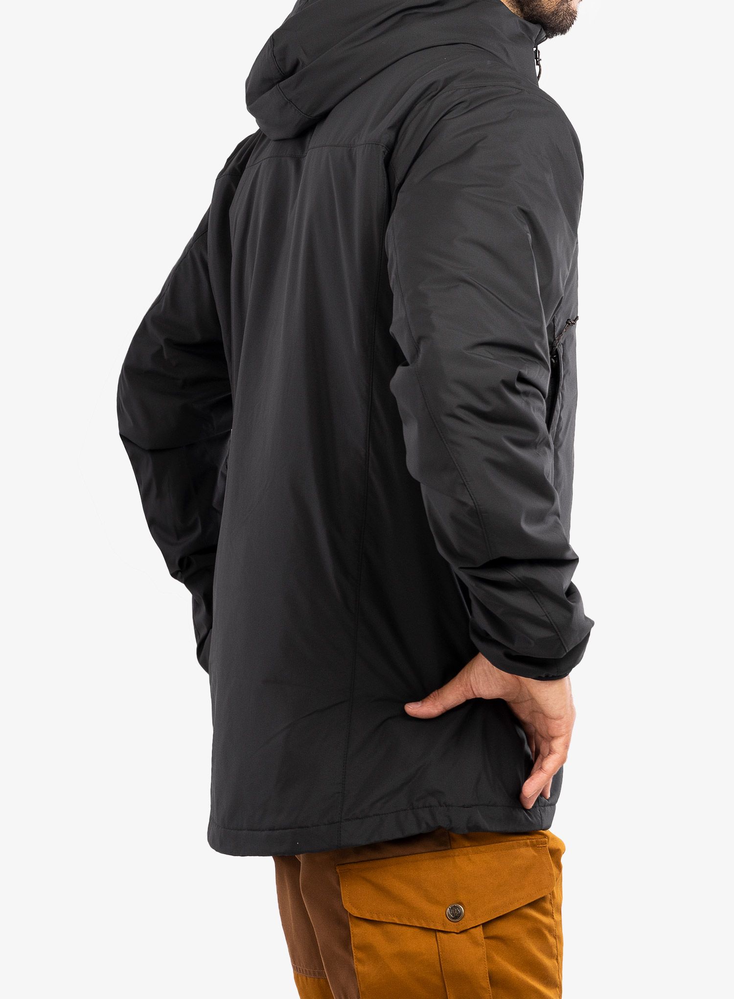 Izolovaná bunda Fjallraven Keb Wool Padded Jacket - black