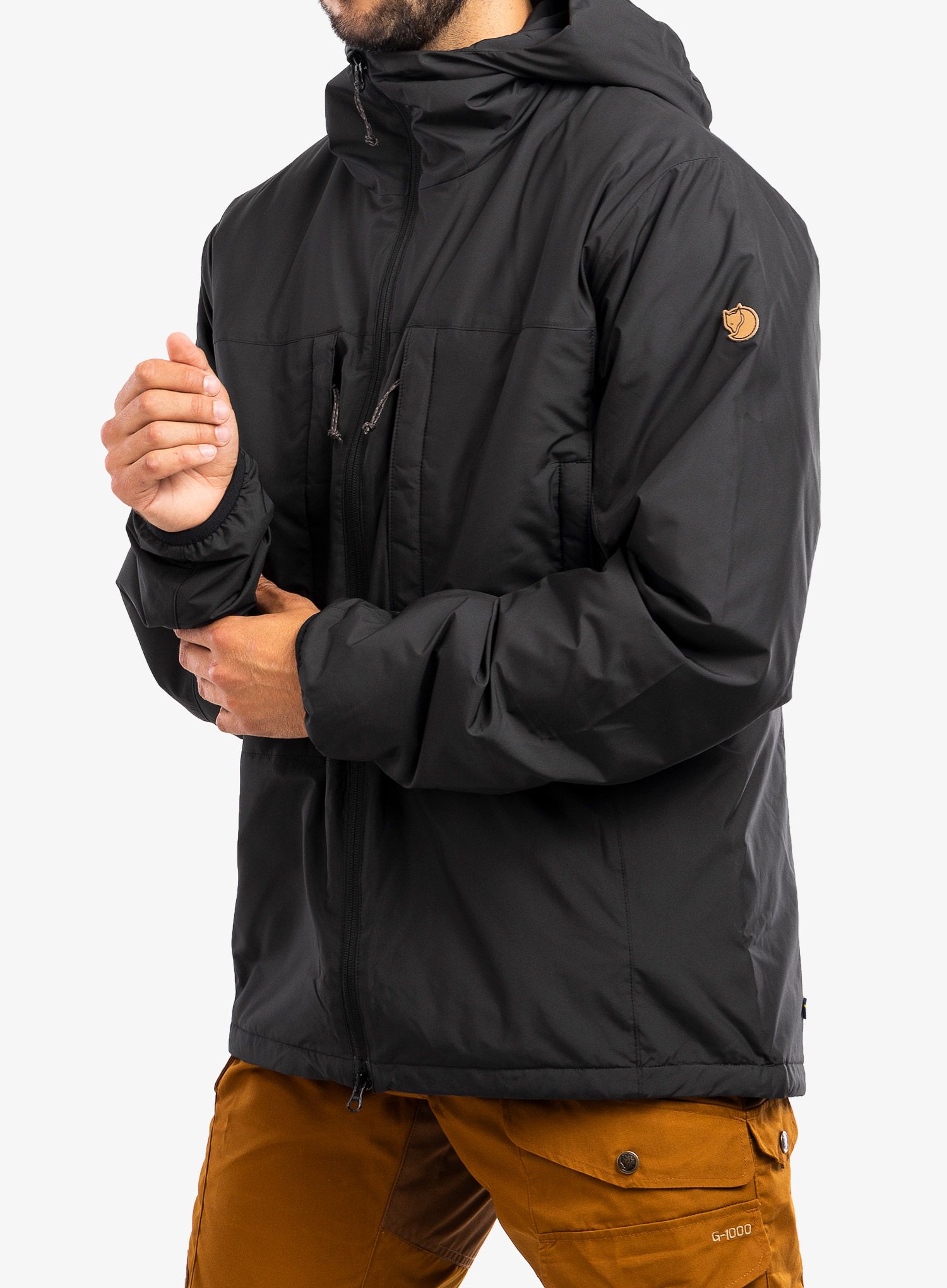 Izolovaná bunda Fjallraven Keb Wool Padded Jacket - black