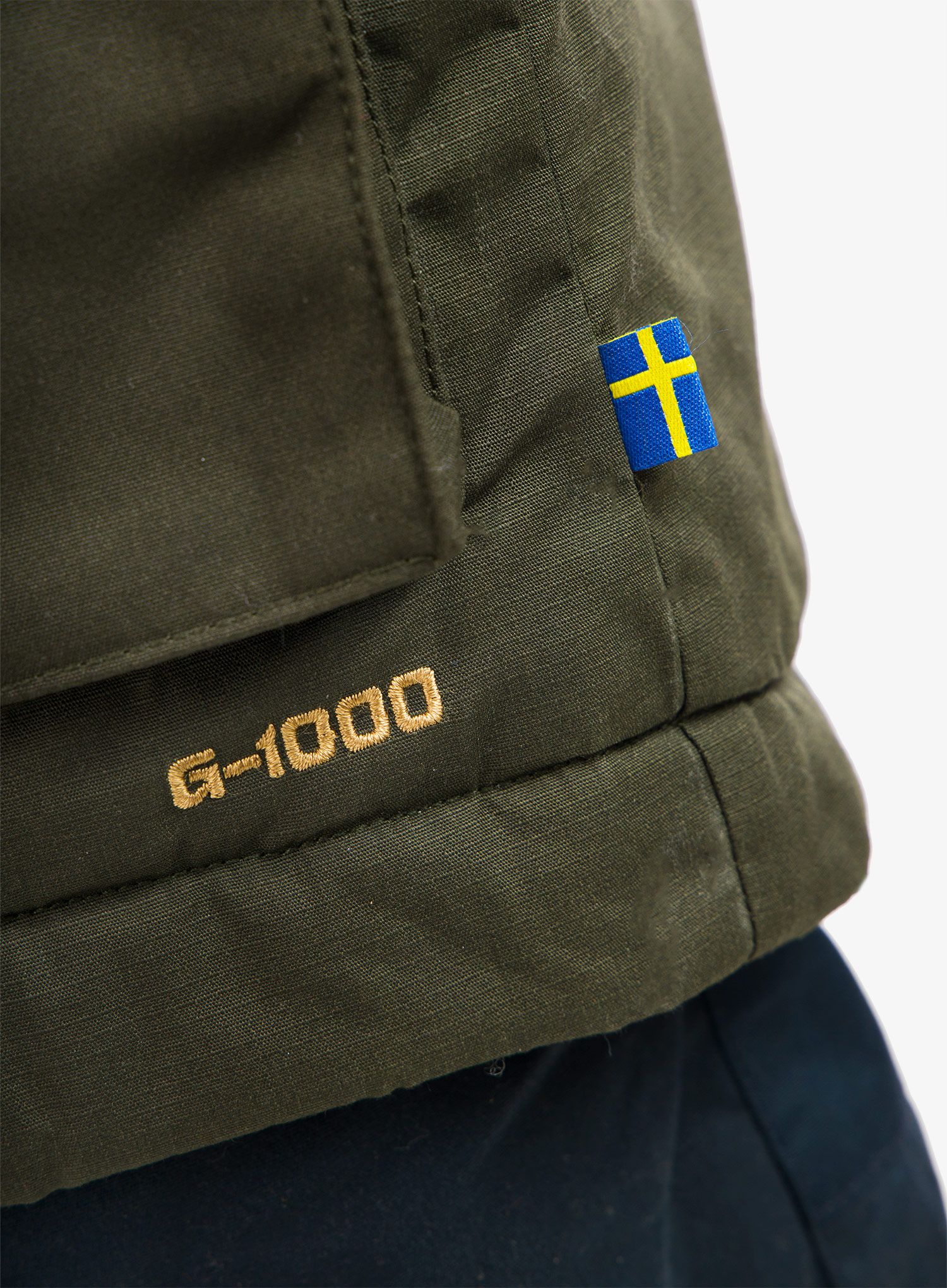 Izolovaná bunda Fjallraven Singi Wool Padded Parka - deep forest