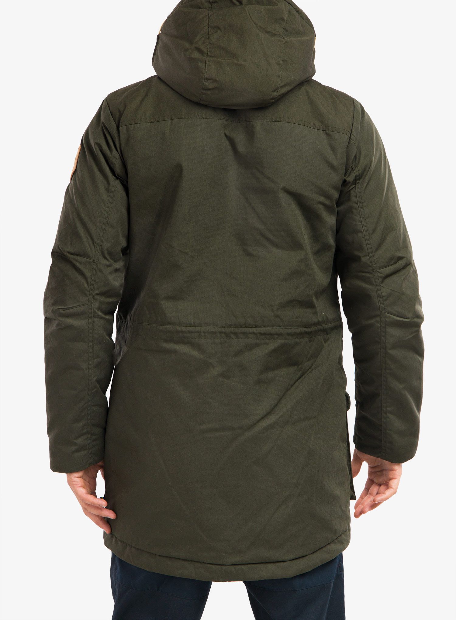 Izolovaná bunda Fjallraven Singi Wool Padded Parka - deep forest