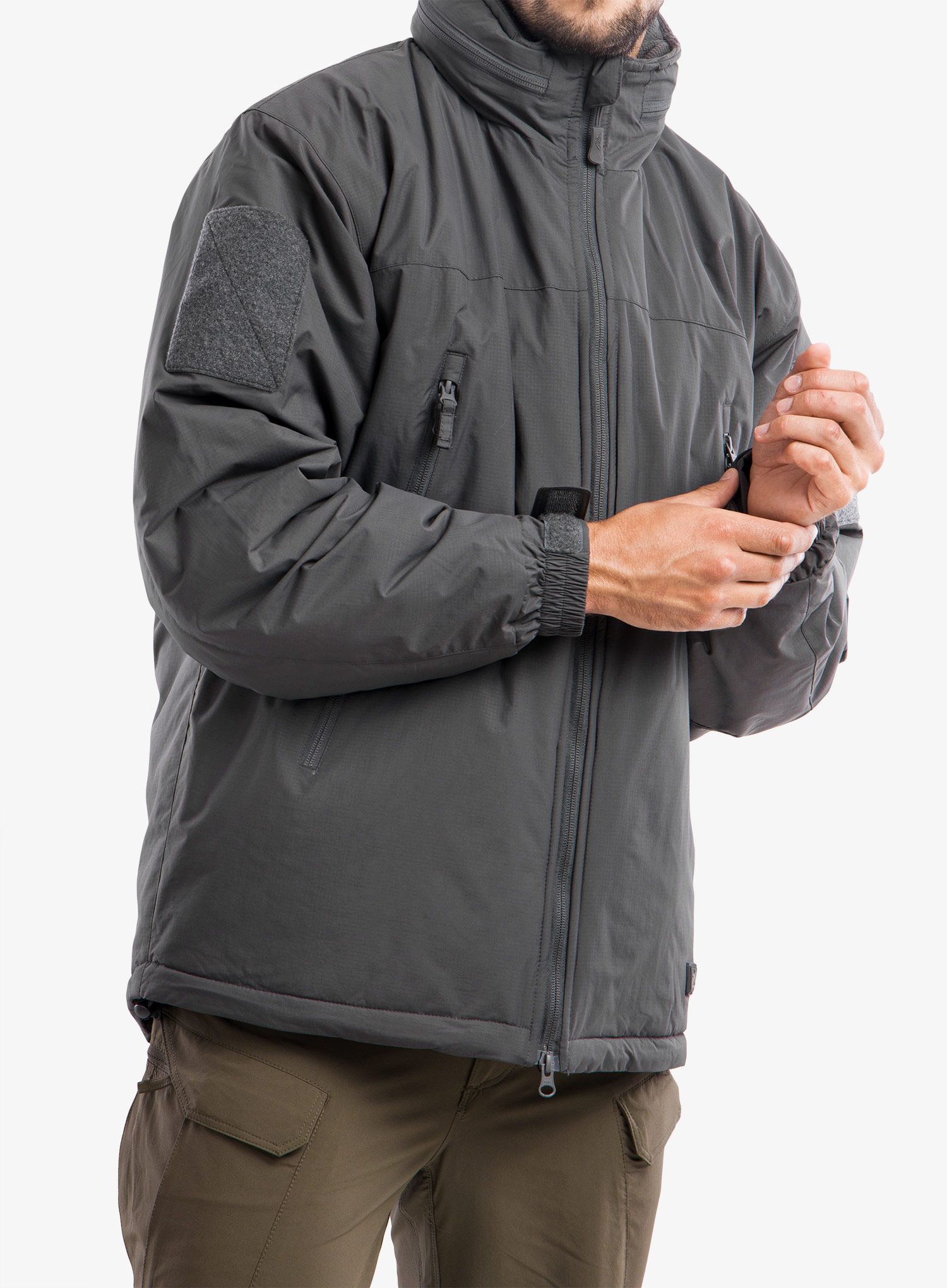 Izolovaná bunda Helikon-Tex Level 7 Climashield Apex 100g - sh. grey