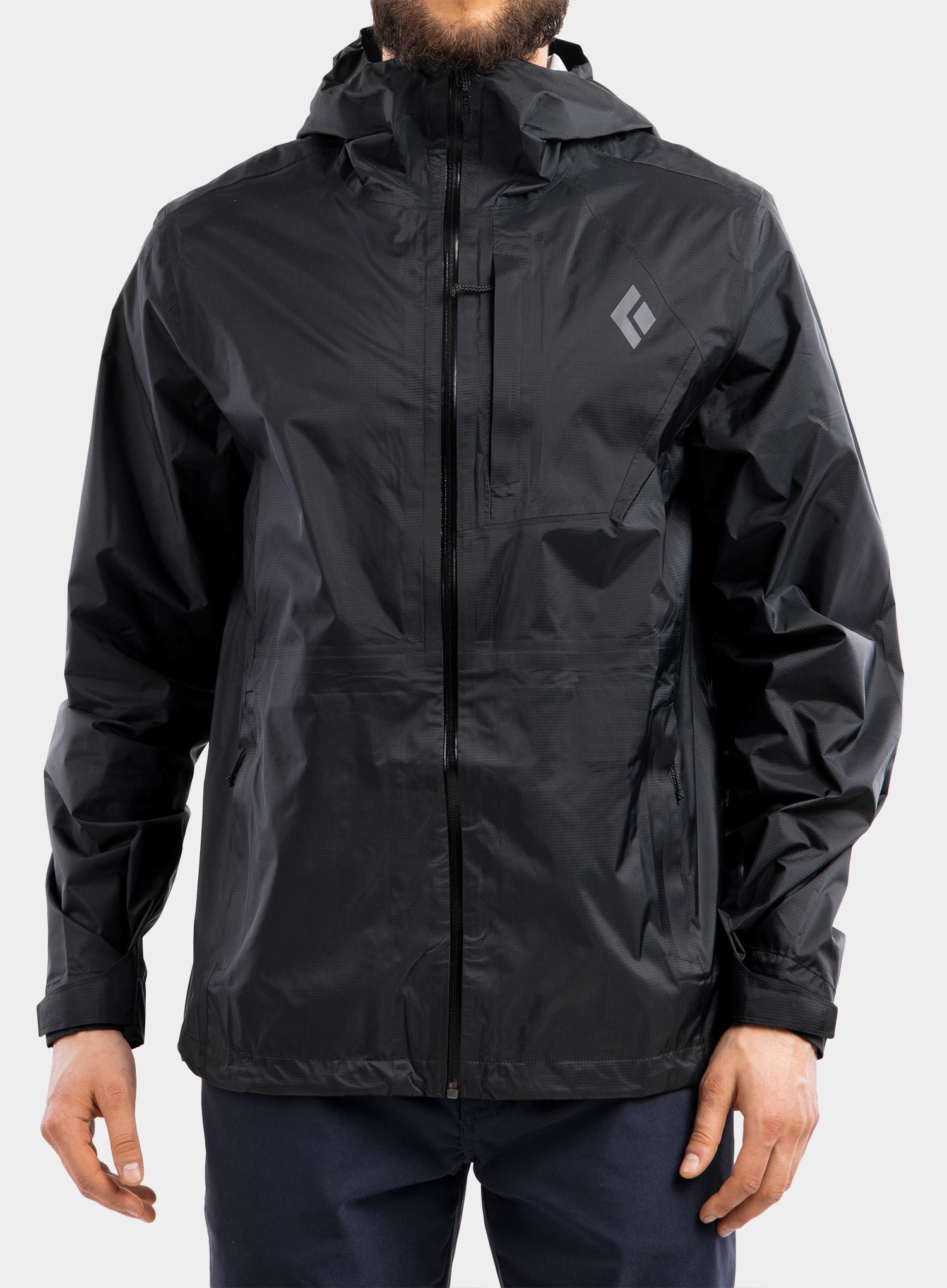 Bunda nepromokava Black Diamond Treeline Rain Shell - black