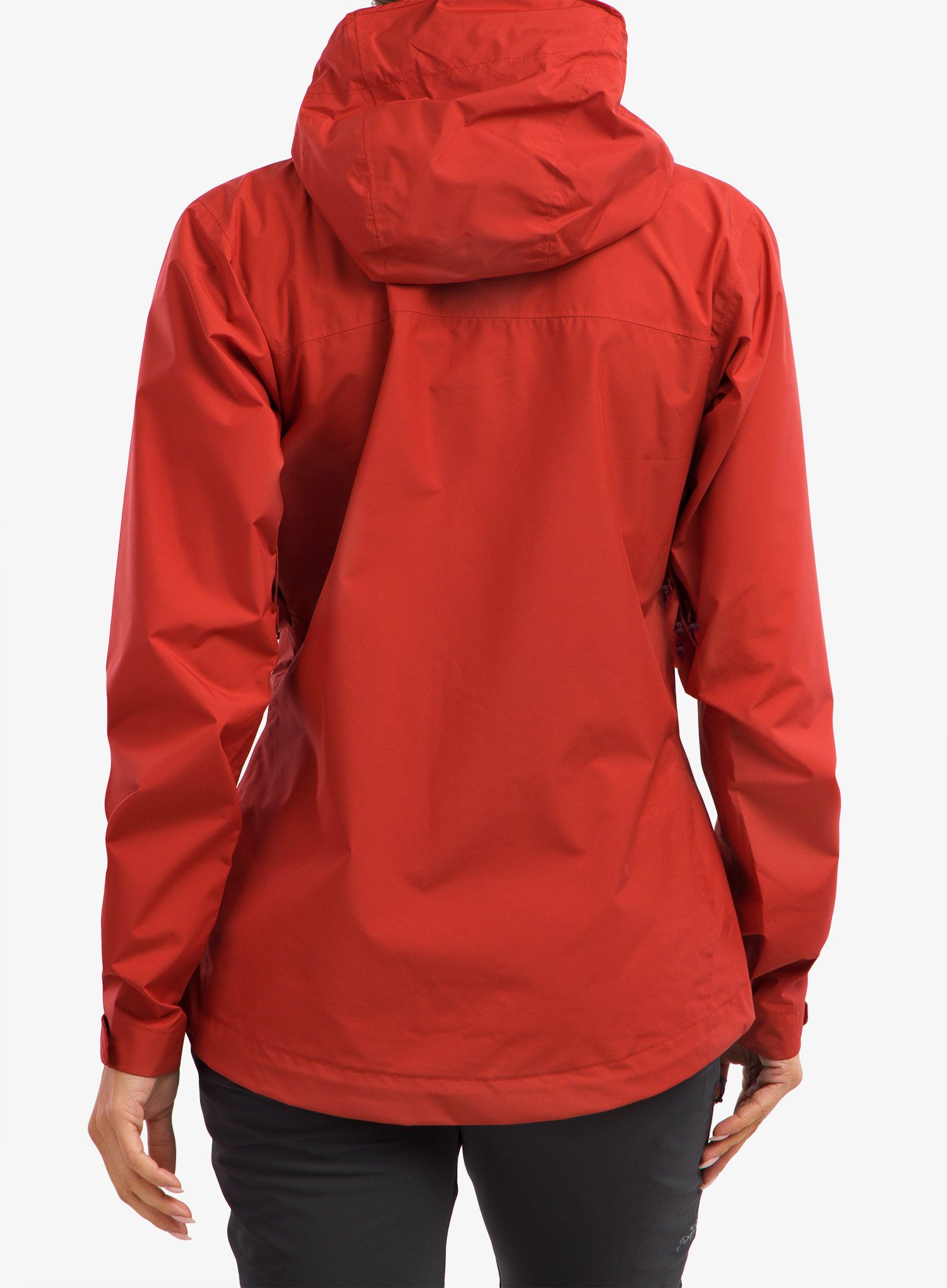 Dámská nepromokavá bunda Rab Downpour Eco Jacket - ascent red