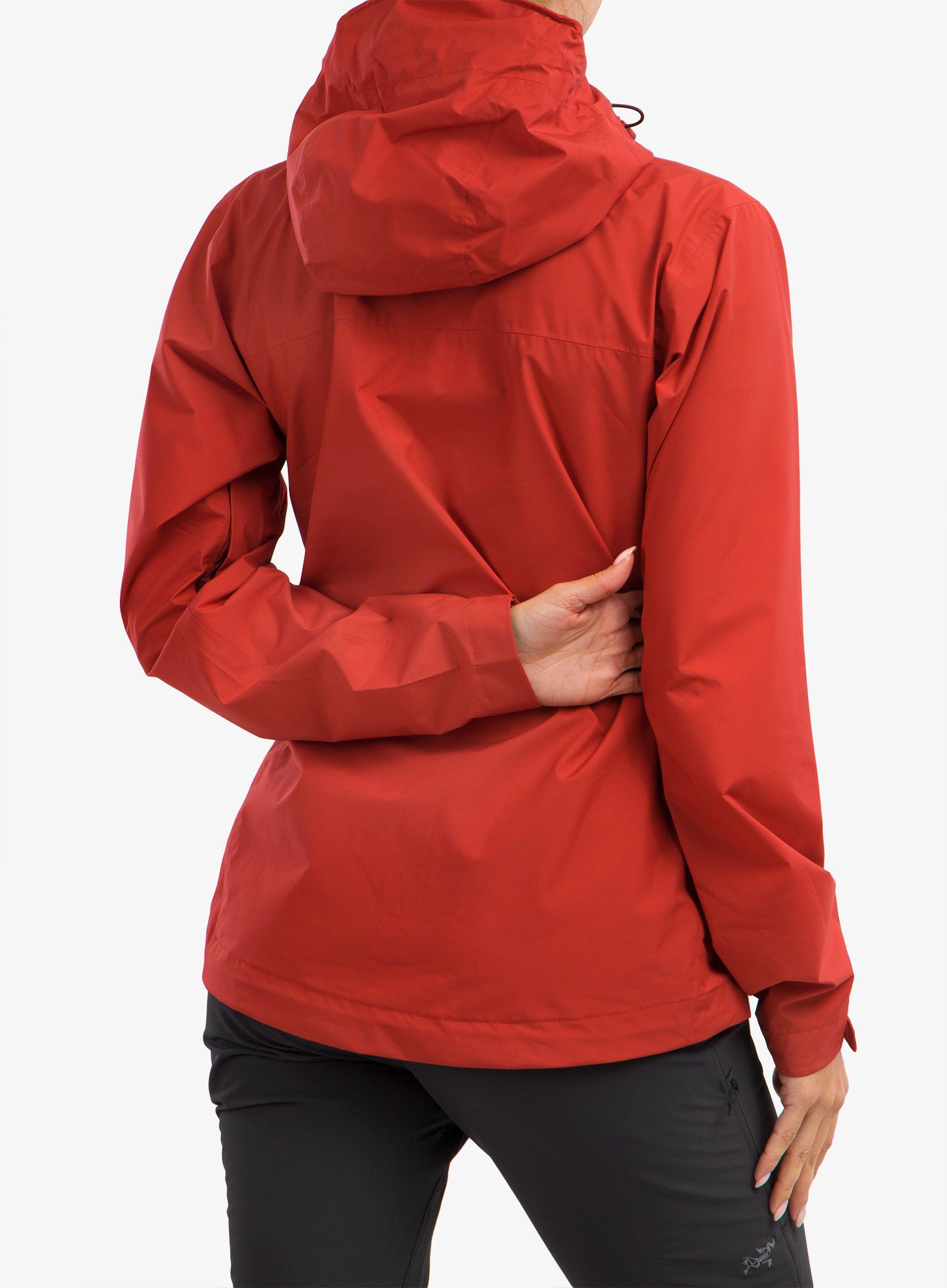 Dámská nepromokavá bunda Rab Downpour Eco Jacket - ascent red