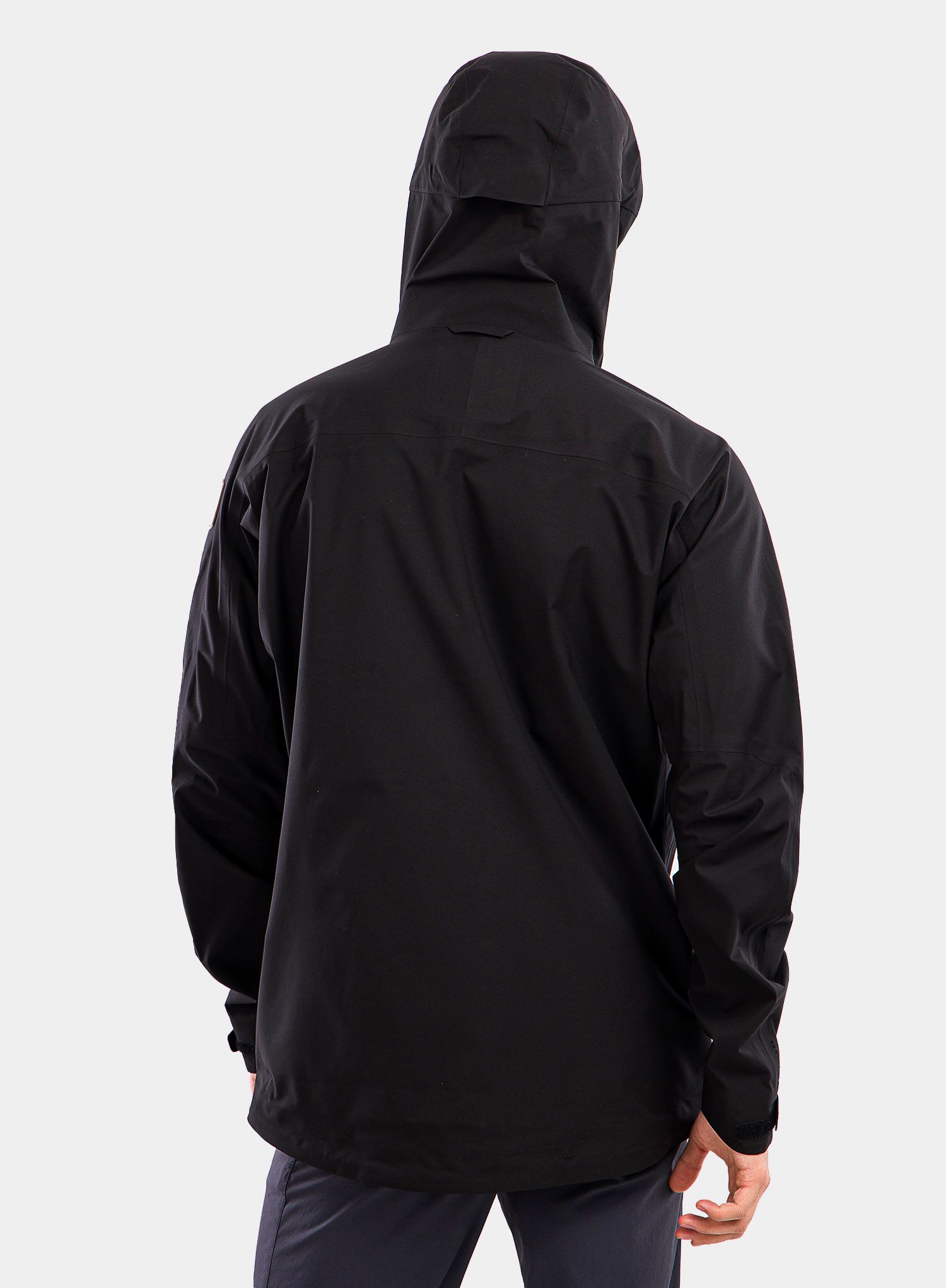 Nepromokavá bunda Fjallraven Keb Eco-Shell Jacket - black