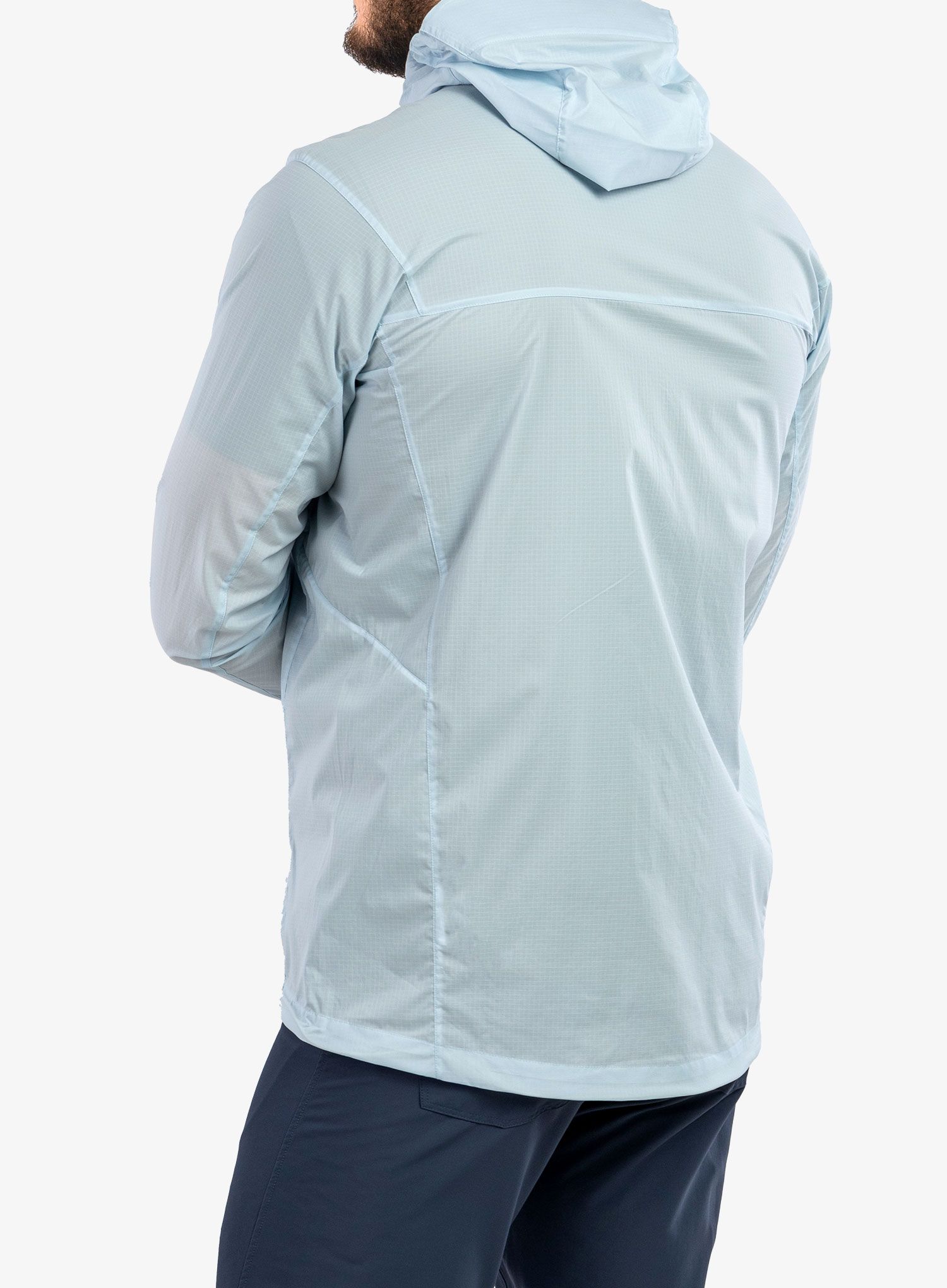 Větruodolná bunda Arcteryx Squamish Hoody - ether