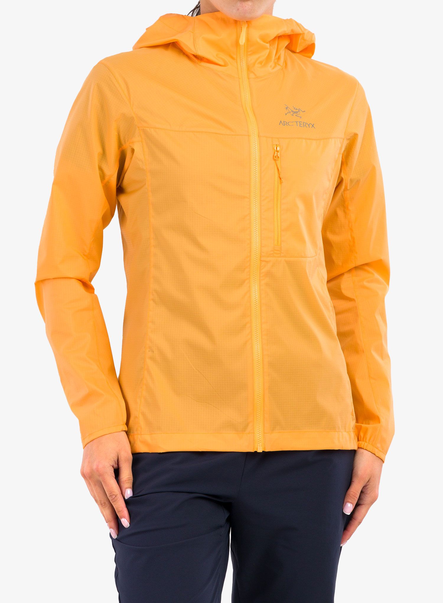 Dámská větruodolná bunda Arcteryx Squamish Hoody - horizon