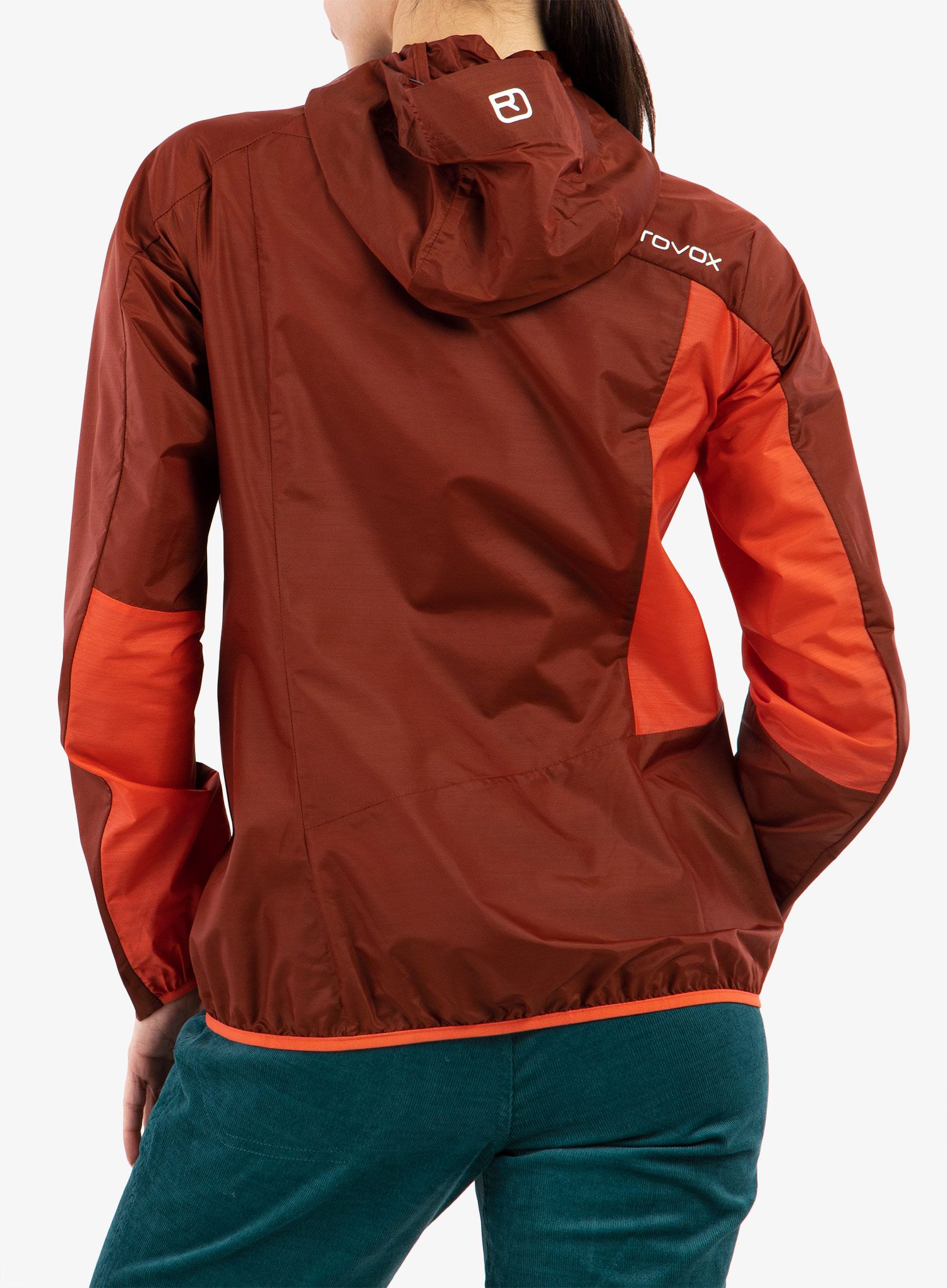 Dámská větruodolná bunda Ortovox Windbreaker Jacket - clay