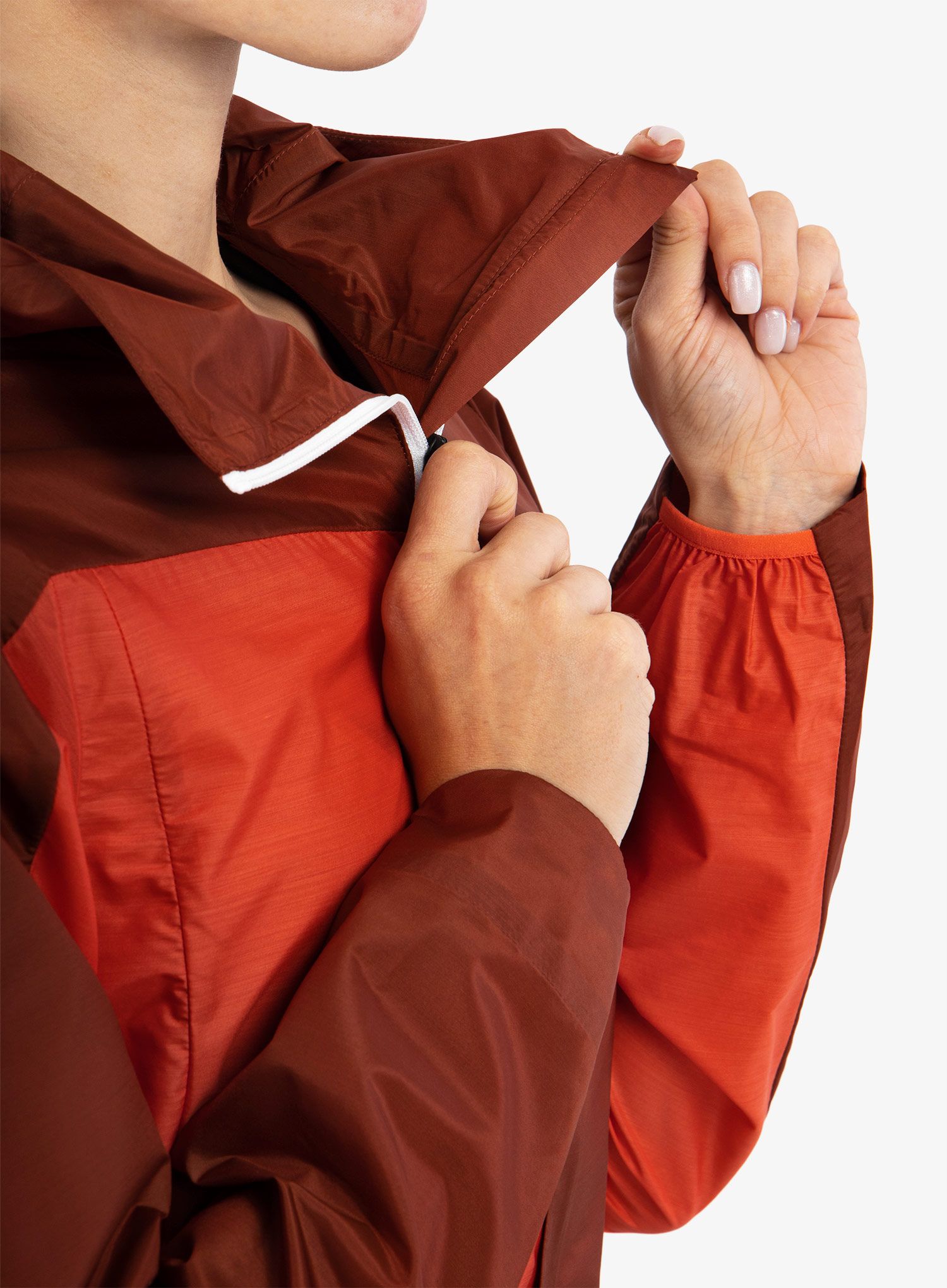 Dámská větruodolná bunda Ortovox Windbreaker Jacket - clay