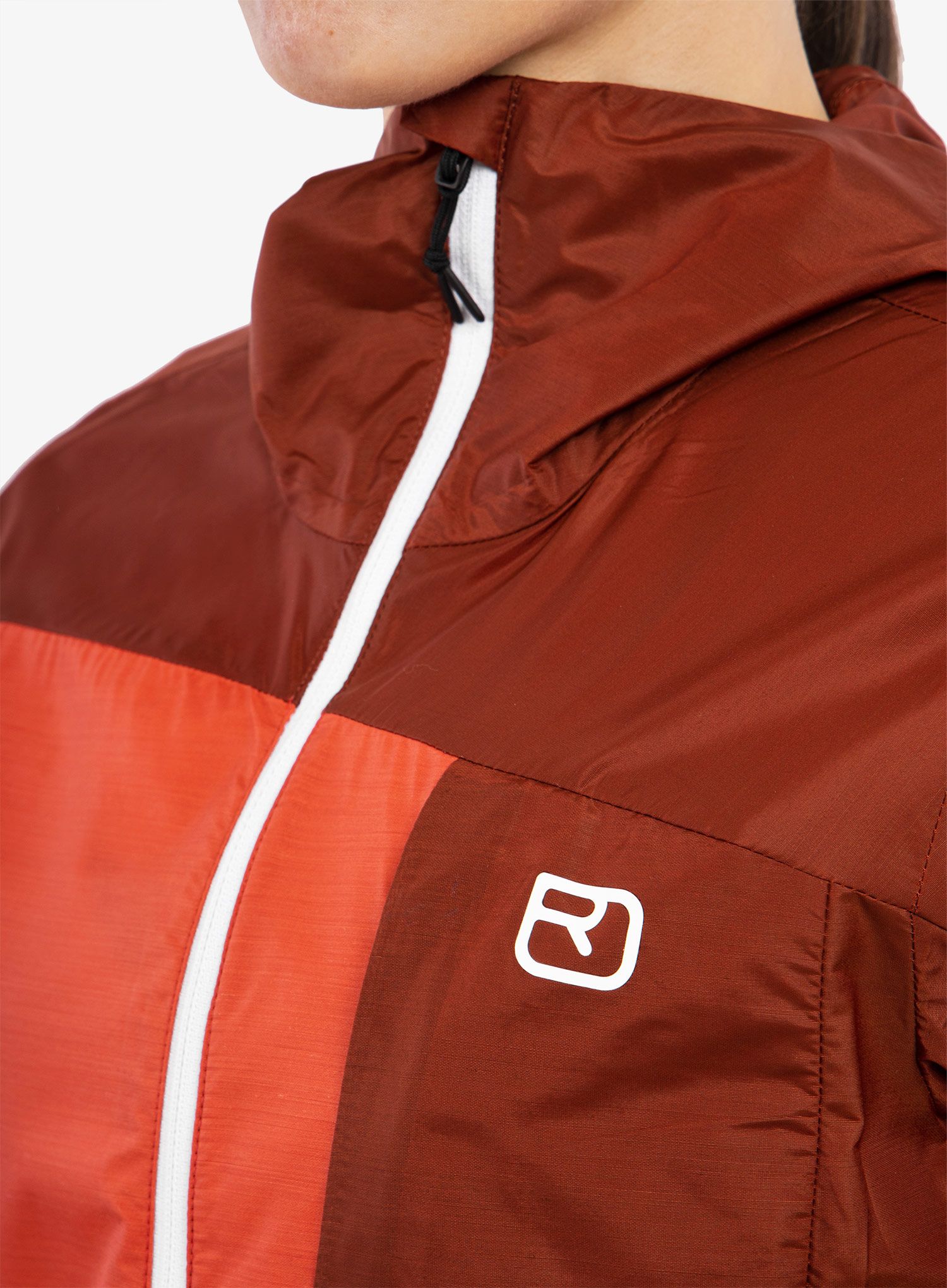 Dámská větruodolná bunda Ortovox Windbreaker Jacket - clay