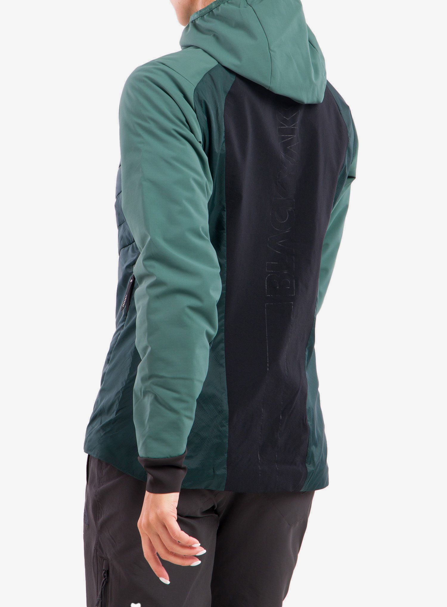 Bunda péřová dámská BlackYak Ata Jacket - sea moss