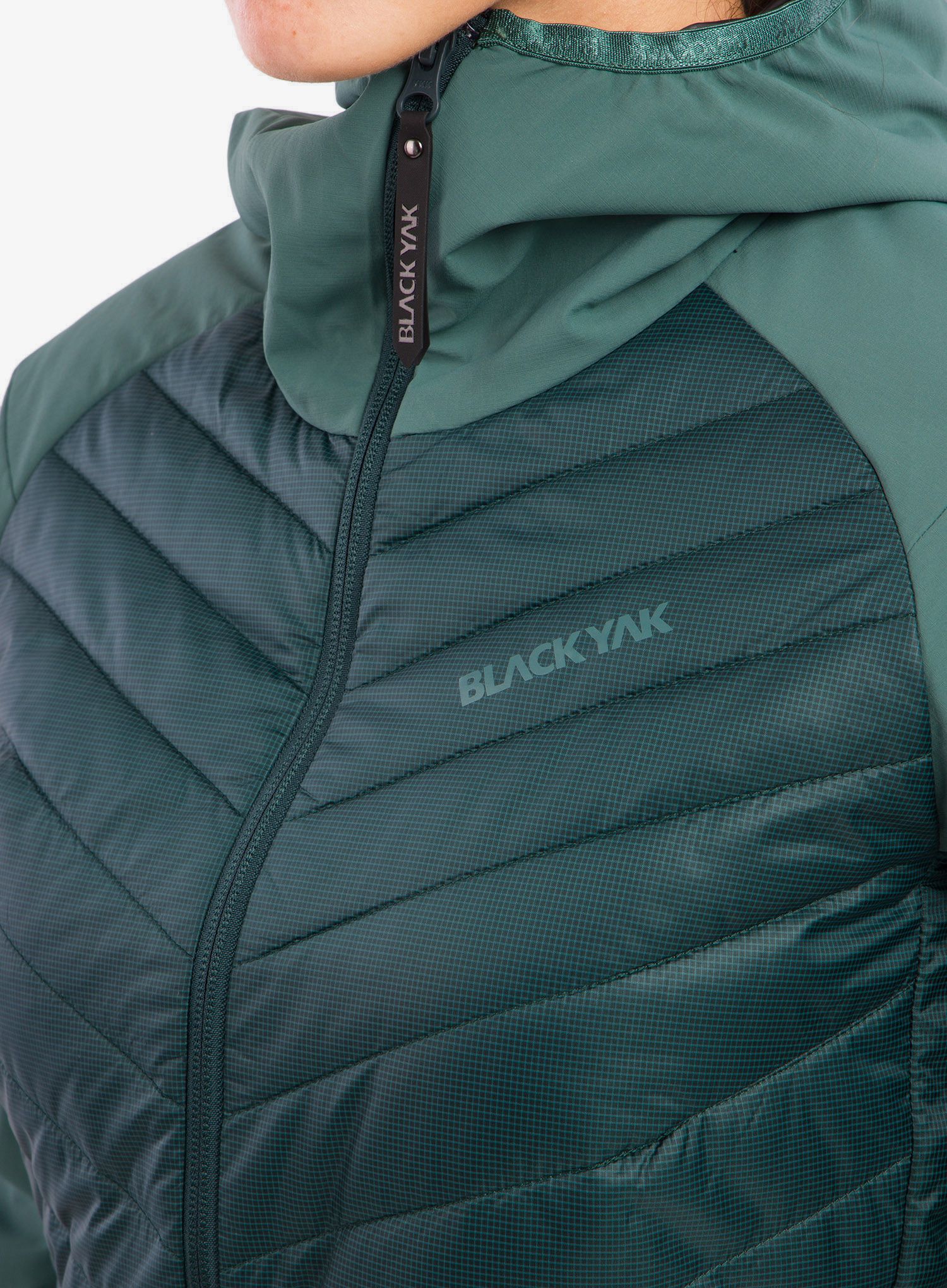 Bunda péřová dámská BlackYak Ata Jacket - sea moss