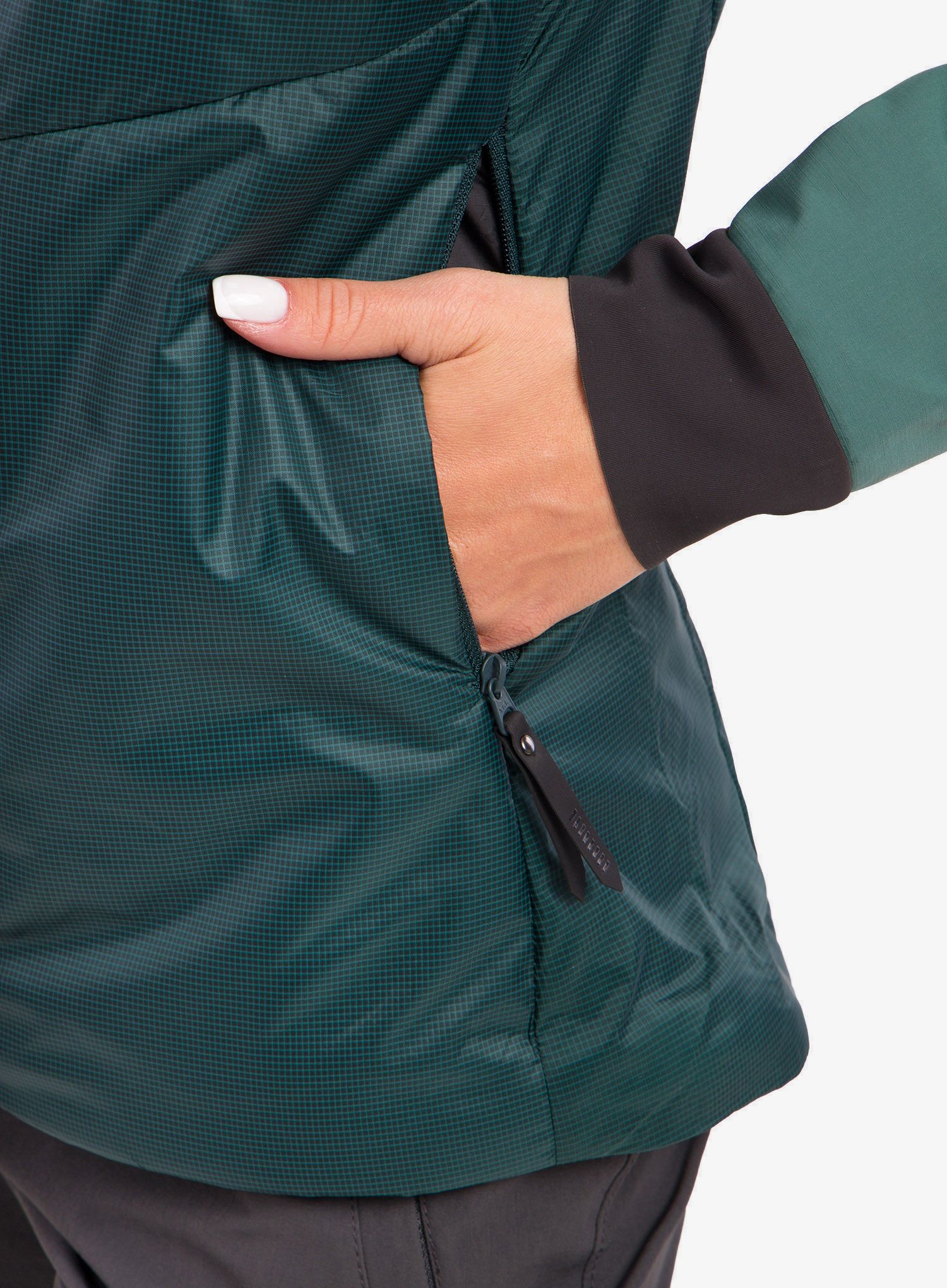 Bunda péřová dámská BlackYak Ata Jacket - sea moss