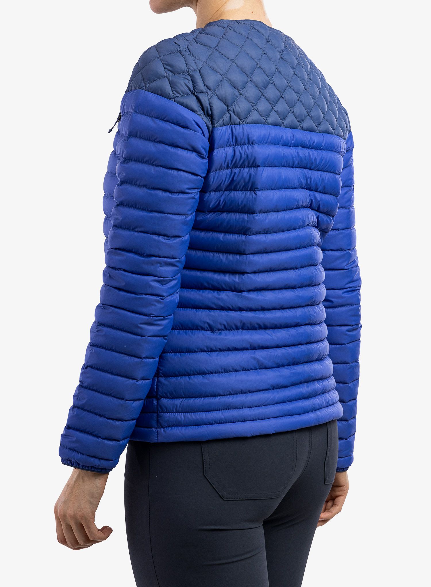 Dámská péřová bunda Patagonia AlpLight Down Pullover - blue