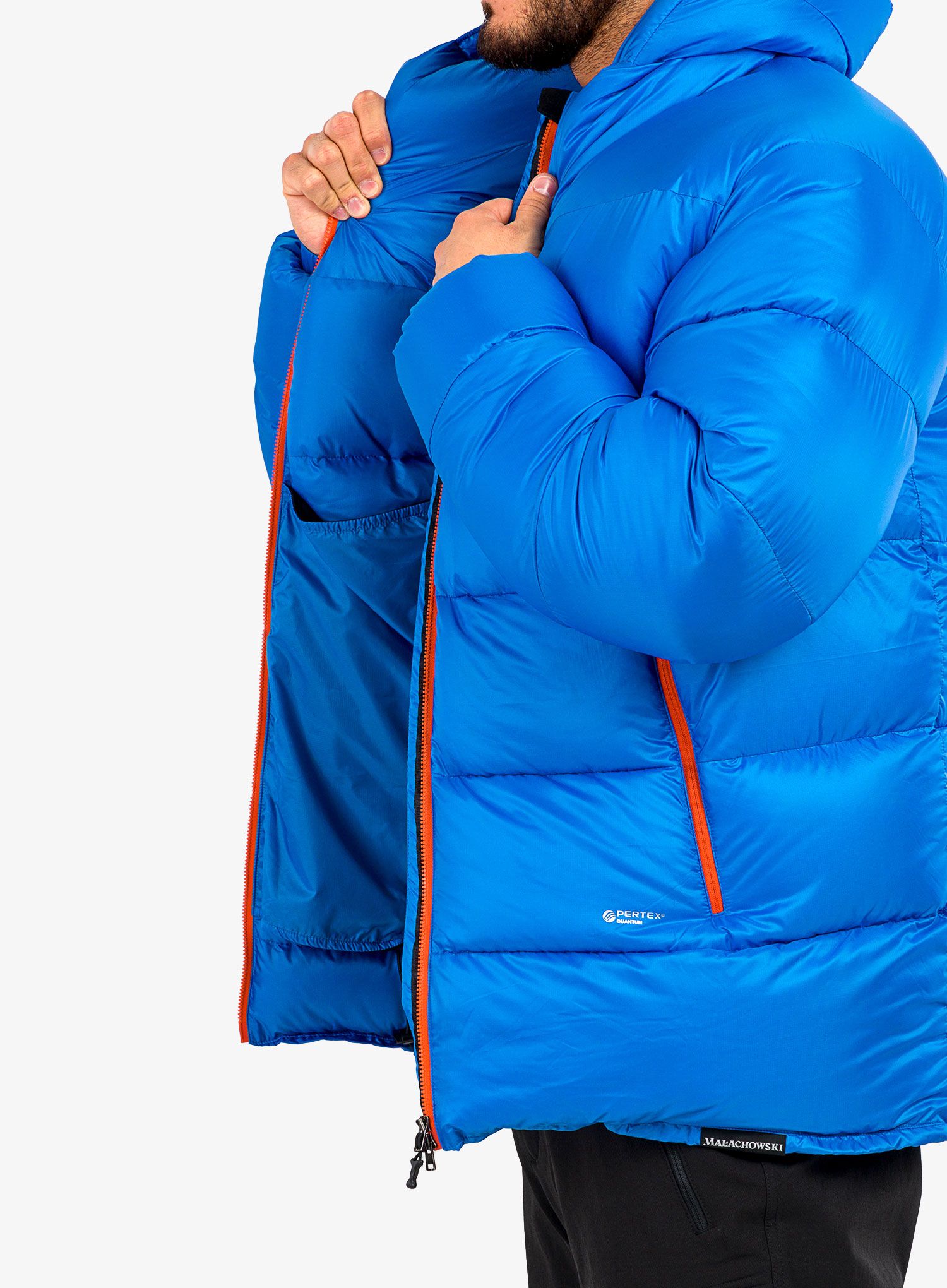 Péřová bunda Małachowski Guide Pro - blue