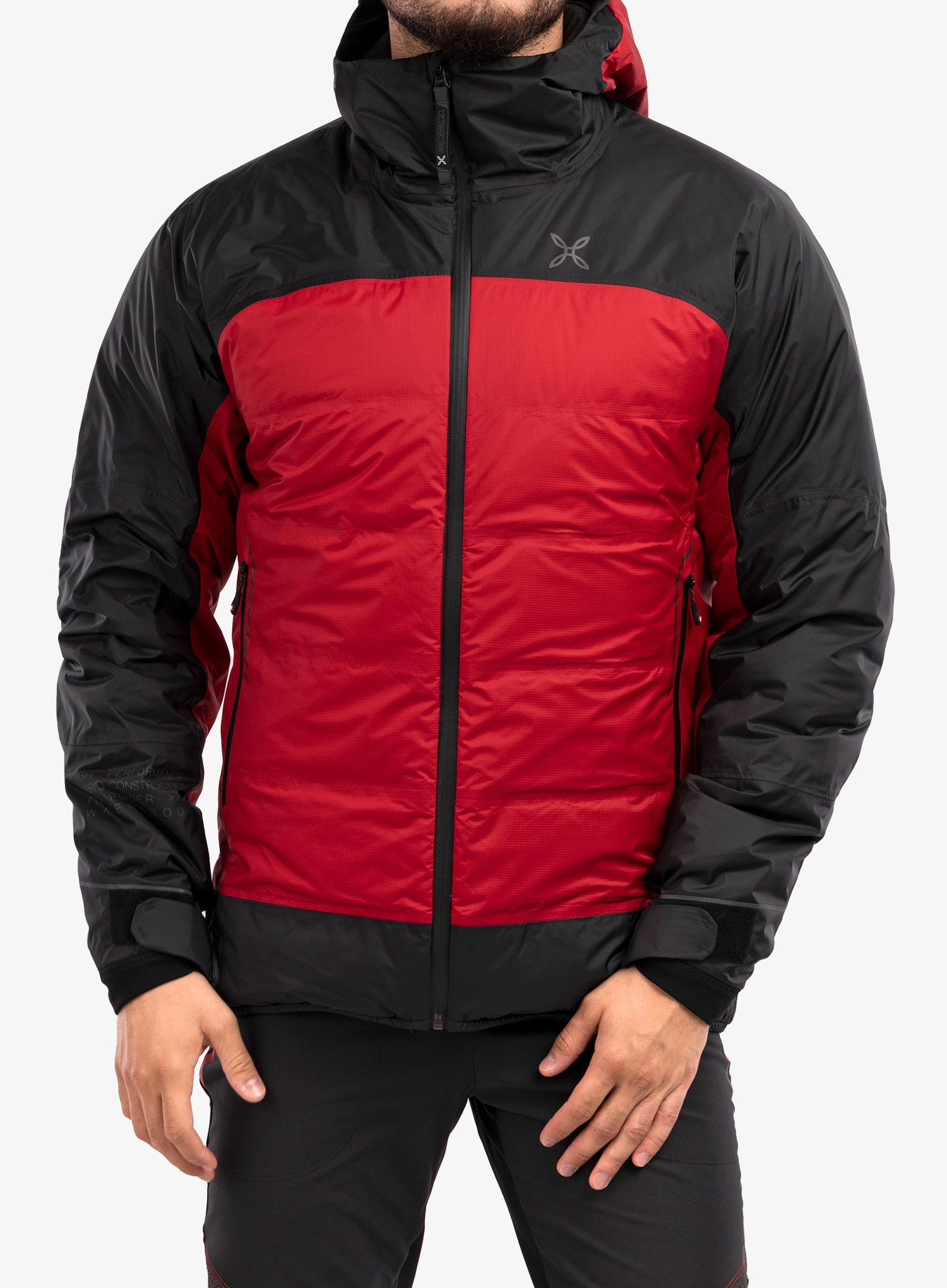 Péřová bunda Montura Manaslu 2 Duvet - red/black