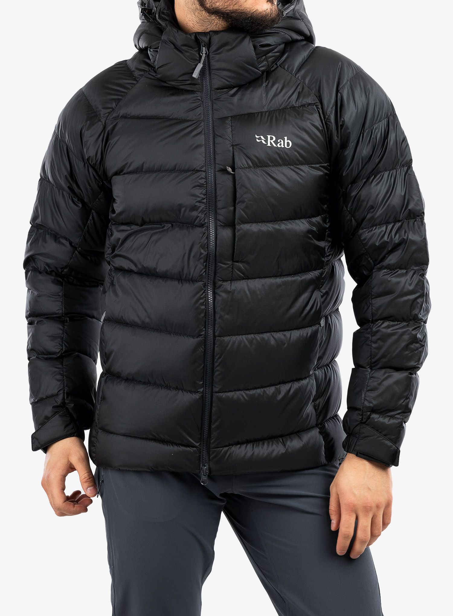 Péřová bunda Rab Axion Pro Jacket - black