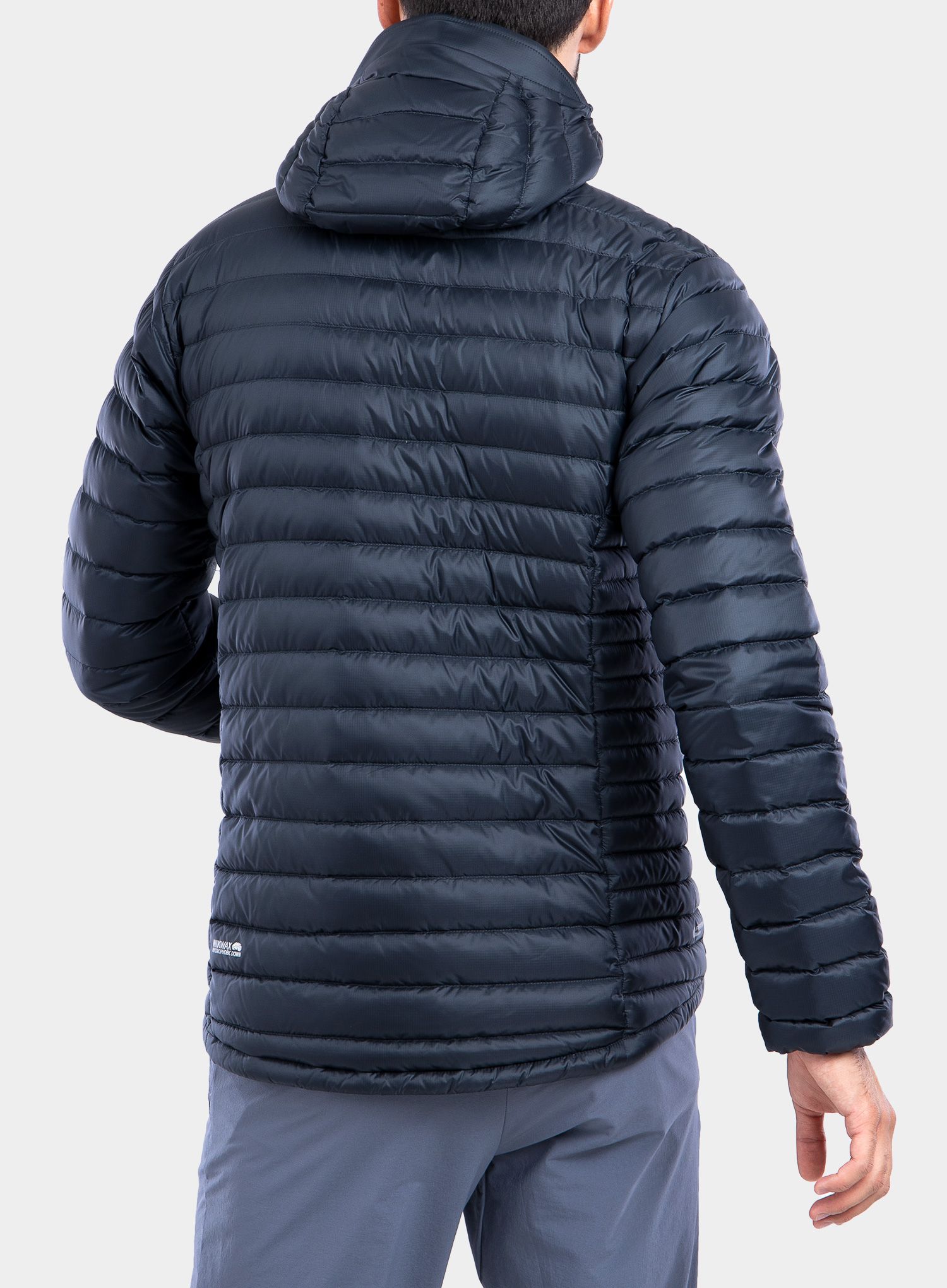 Péřová bunda Rab Microlight Alpine Jacket - beluga